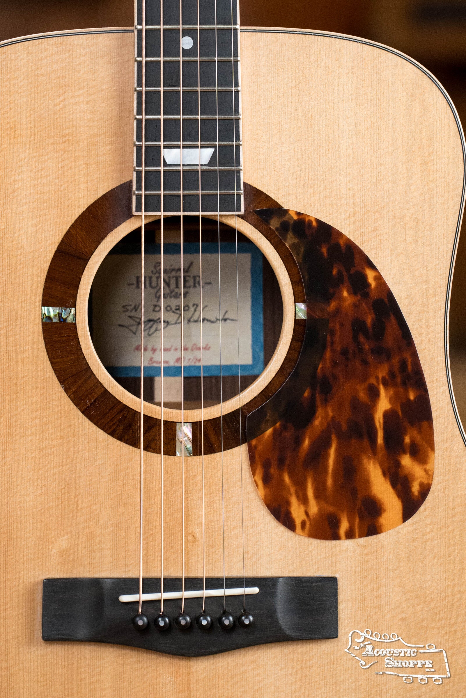 Squirrel Hunter Rosewood Dreadnought Sitka Spruce/ East Indian Rosewood- Local Luthier Showcase