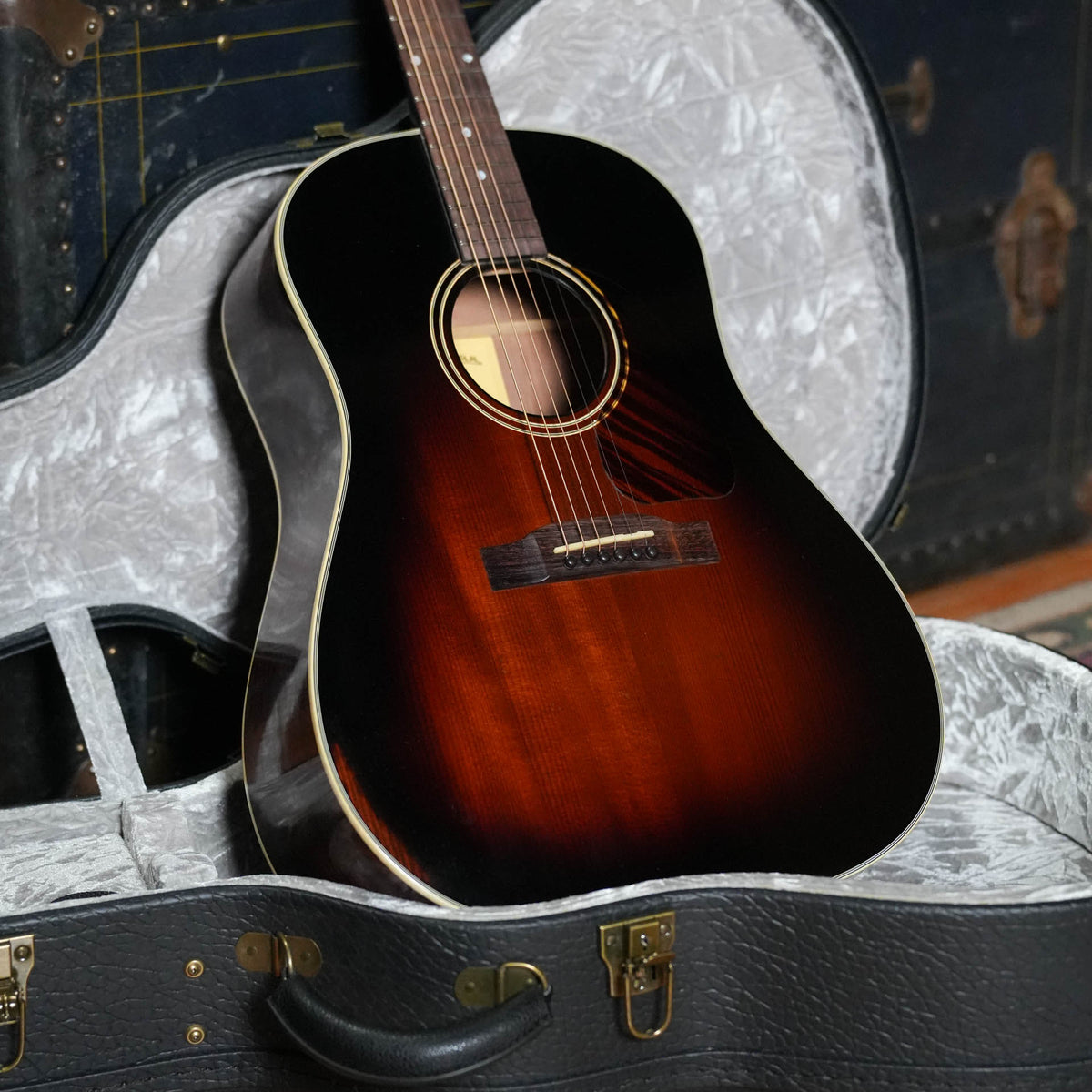 *Stage Ready* Eastman E15SS/V-SB Slope Shoulder Acoustic Guitar #0249
