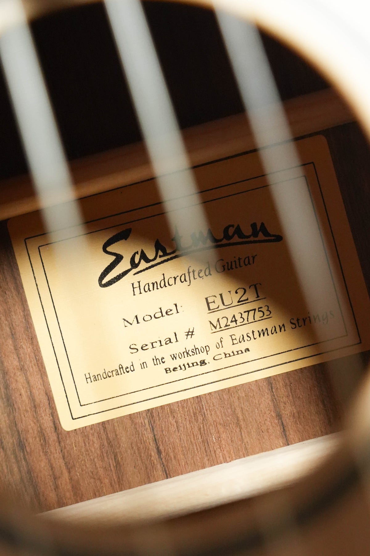 *Stage Ready* Eastman EU2-T Spruce/Ovangkol Tenor Ukulele #7753