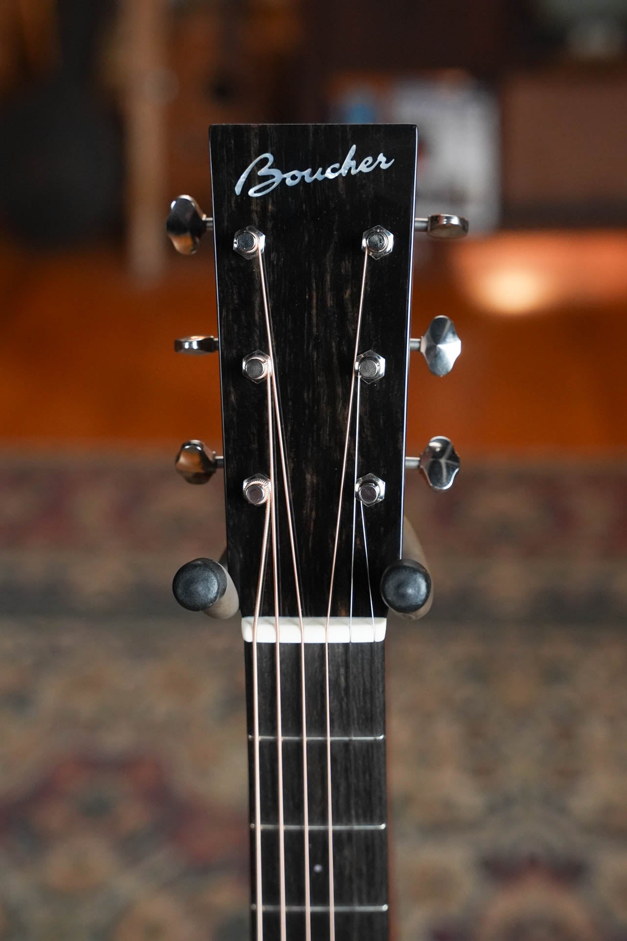 *Stage Ready* Boucher BG-42T-BG Torrefied Adirondack/Torrefied Mahogany Bluegrass Goose Ambertone Burst Gold Pack Dreadnought Acoustic Guitar #1074