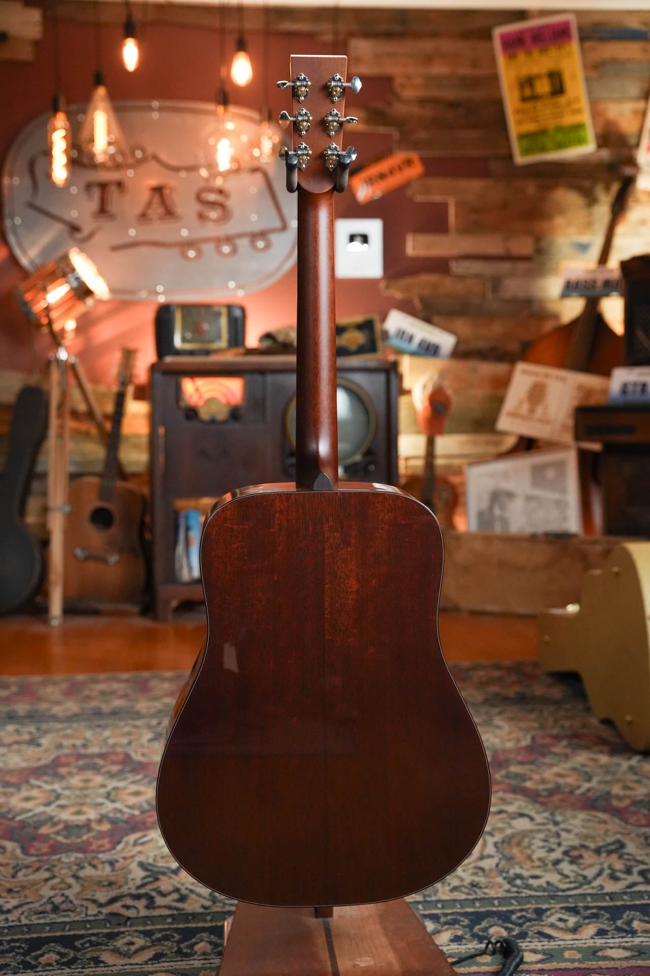 *Stage Ready* Boucher BG-42T-BG Torrefied Adirondack/Torrefied Mahogany Bluegrass Goose Ambertone Burst Gold Pack Dreadnought Acoustic Guitar #1074
