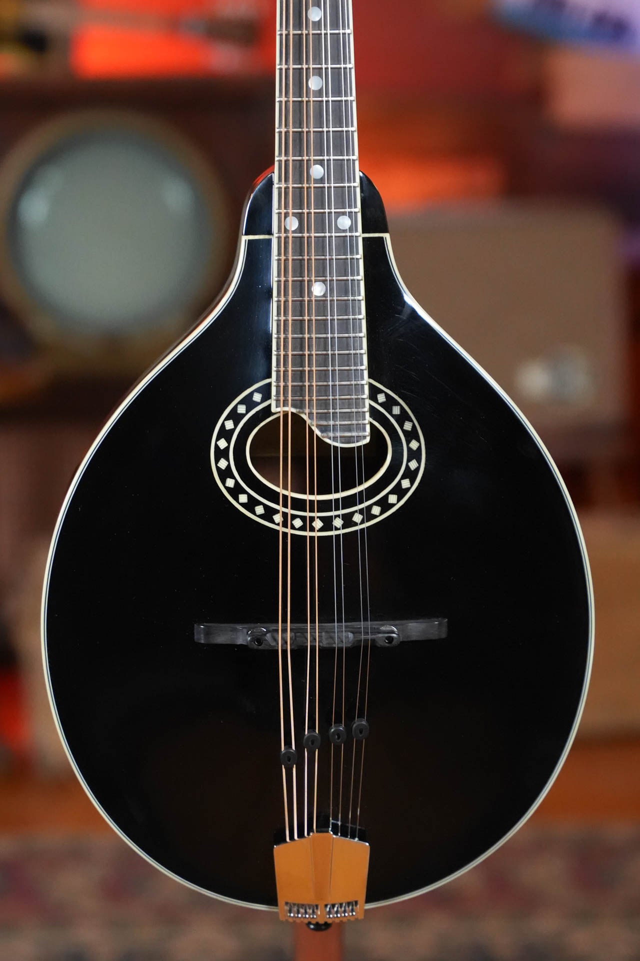 *Stage Ready* Eastman MD404-BK A-Style Oval Hole Mandolin #5548