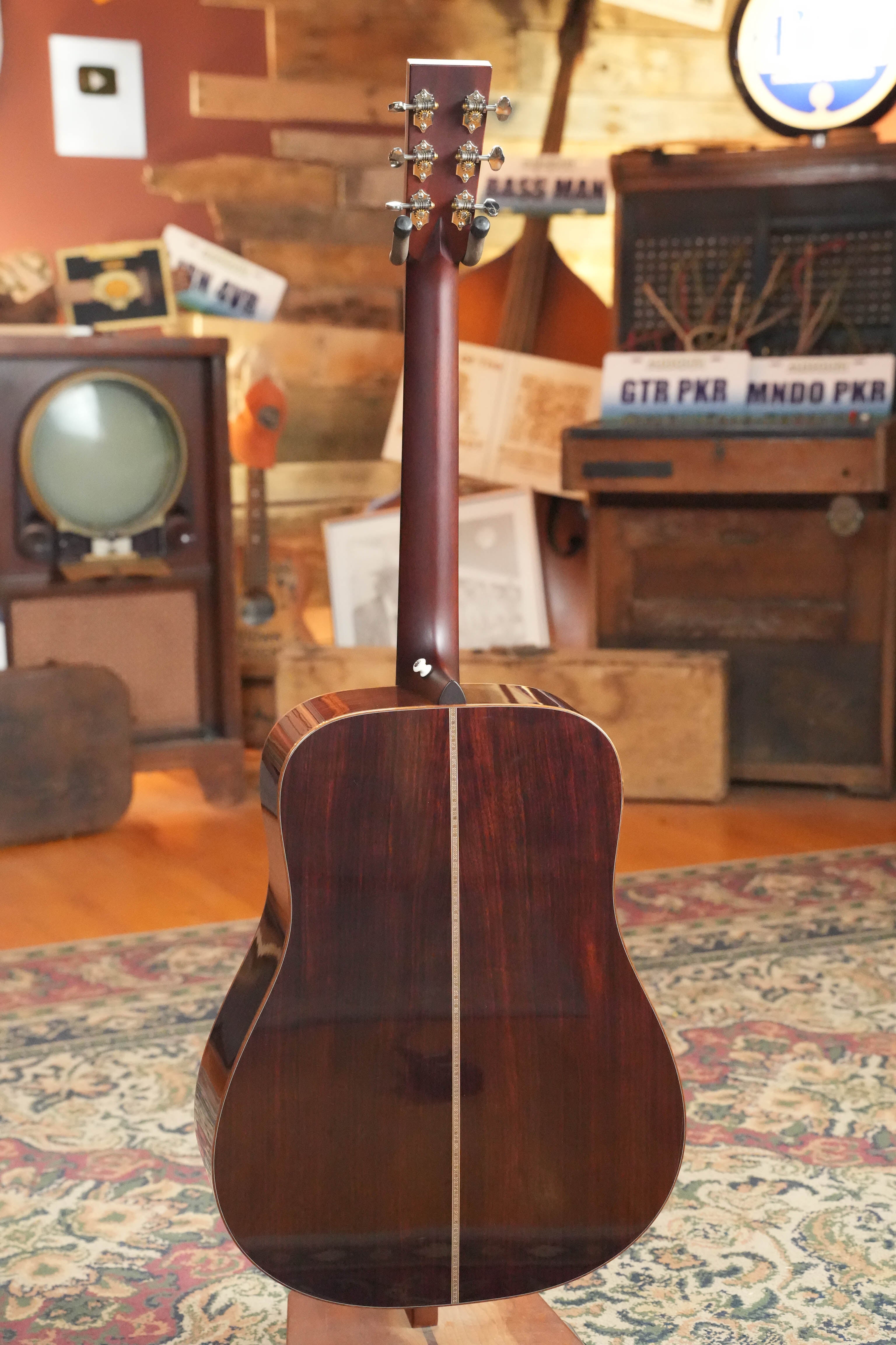 *Stage Ready* Boucher BG-52-GM Torrefied Adirondack/Rosewood Bluegrass Goose Gold Master Pack Dreadnought Acoustic Guitar #1415