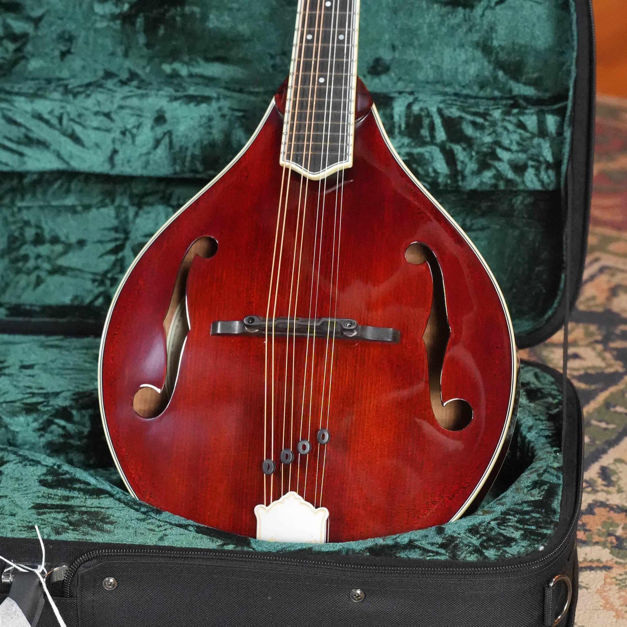 *Stage Ready* TAS Exclusive Bourgeois M5-A-CR Cordovan Red A-Style Mandolin #2122