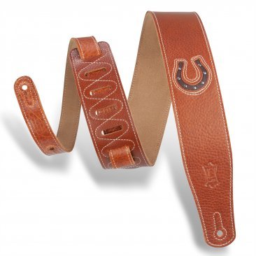 Levy's 2.5" Wide Garment Leather Guitar Strap (MGS26L-004)