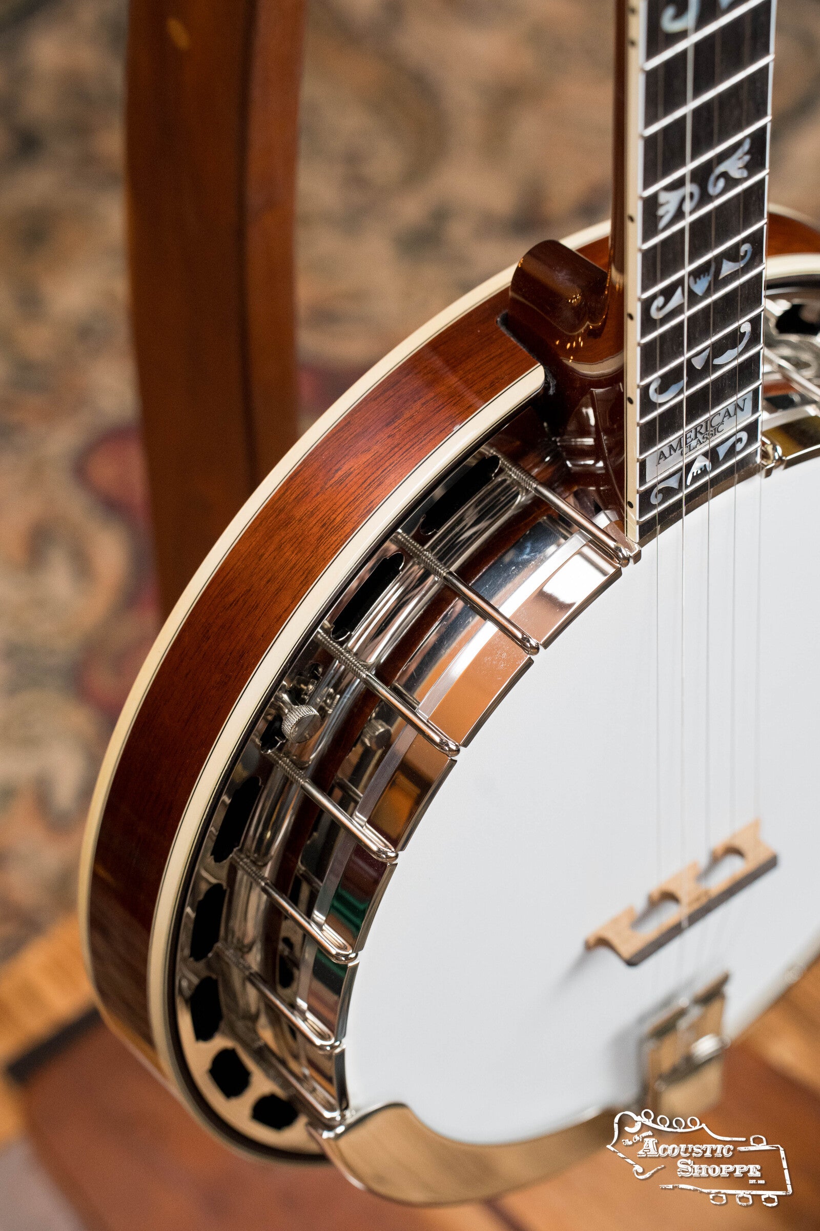 Sullivan American Classic 75 "Flying Eagle" Pattern Mahogany Resonator Banjo #5242