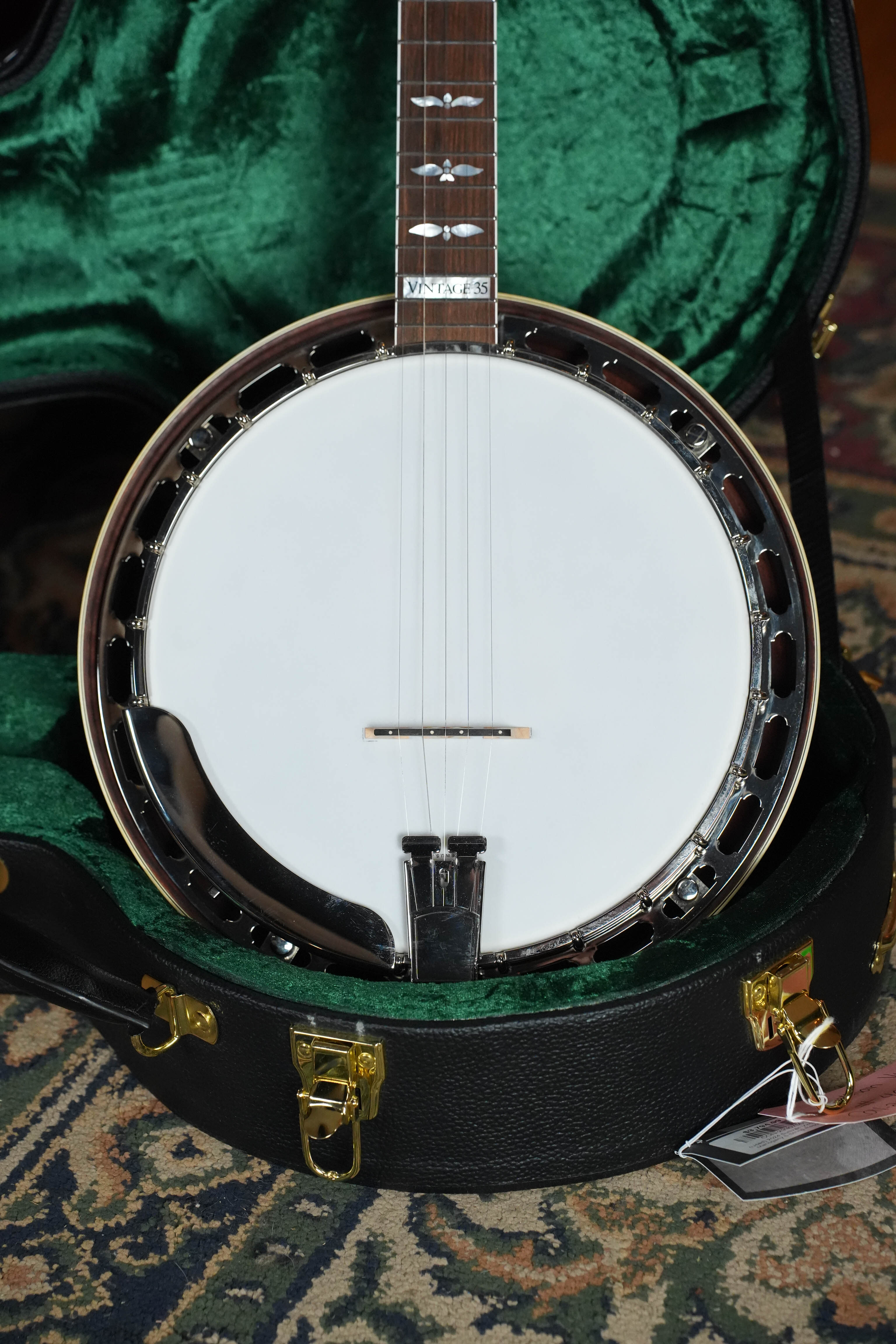 (Used) 2024 Sullivan Vintage 35 Mahogany 5-String Resonator Banjo #4241