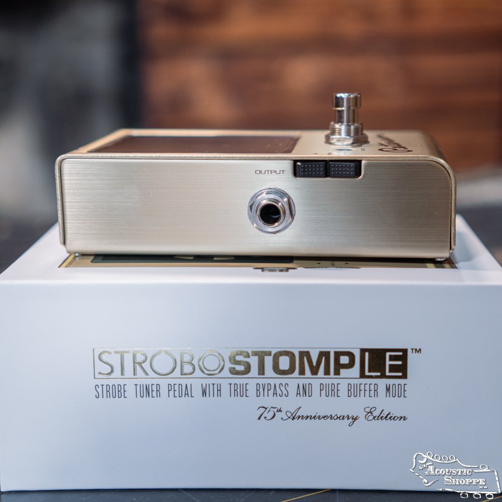 Peterson StroboStomp LE 75th Anniversary Limited Edition Tuner Pedal (SSLE)