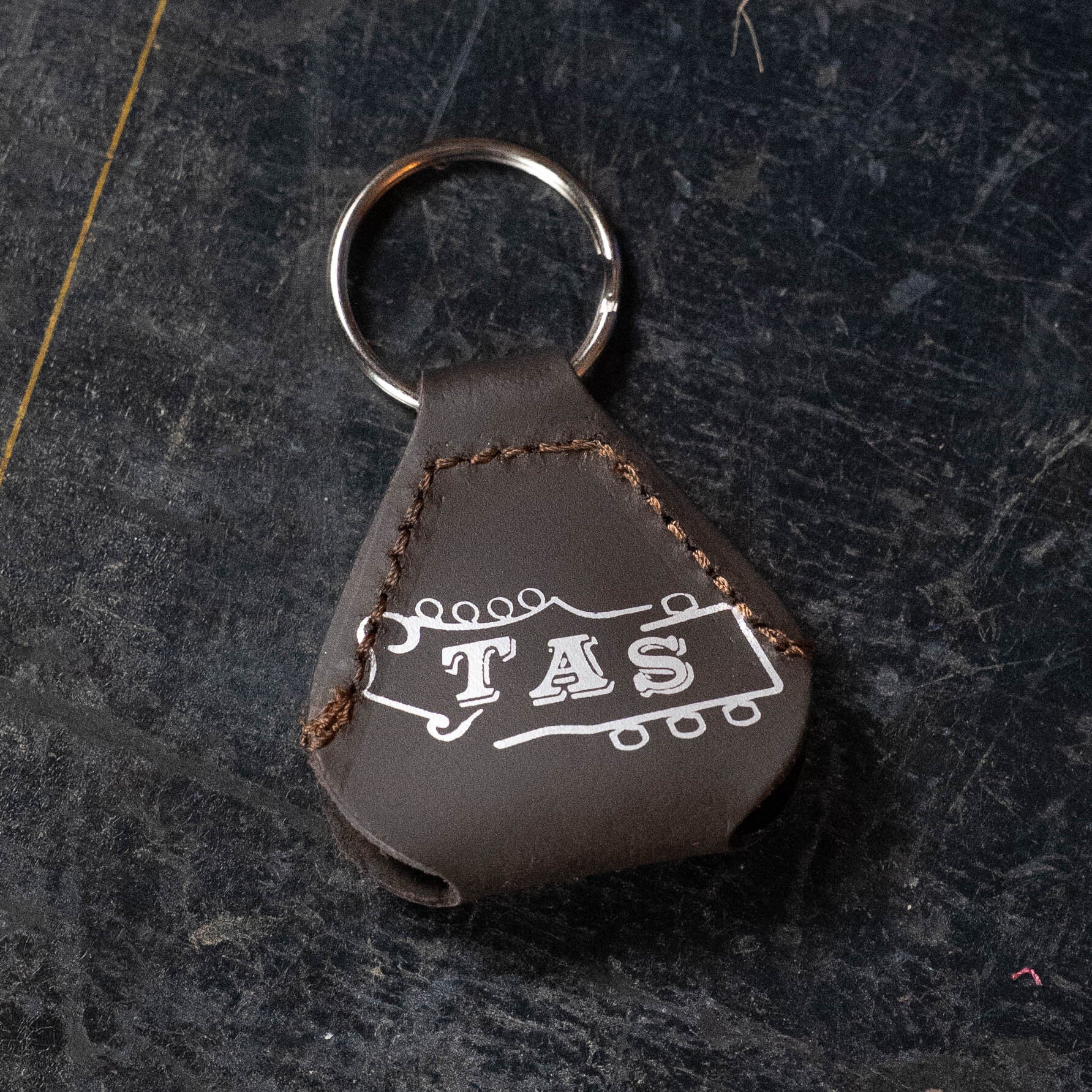 TAS Logo Pick Holder w/Keychain Fob