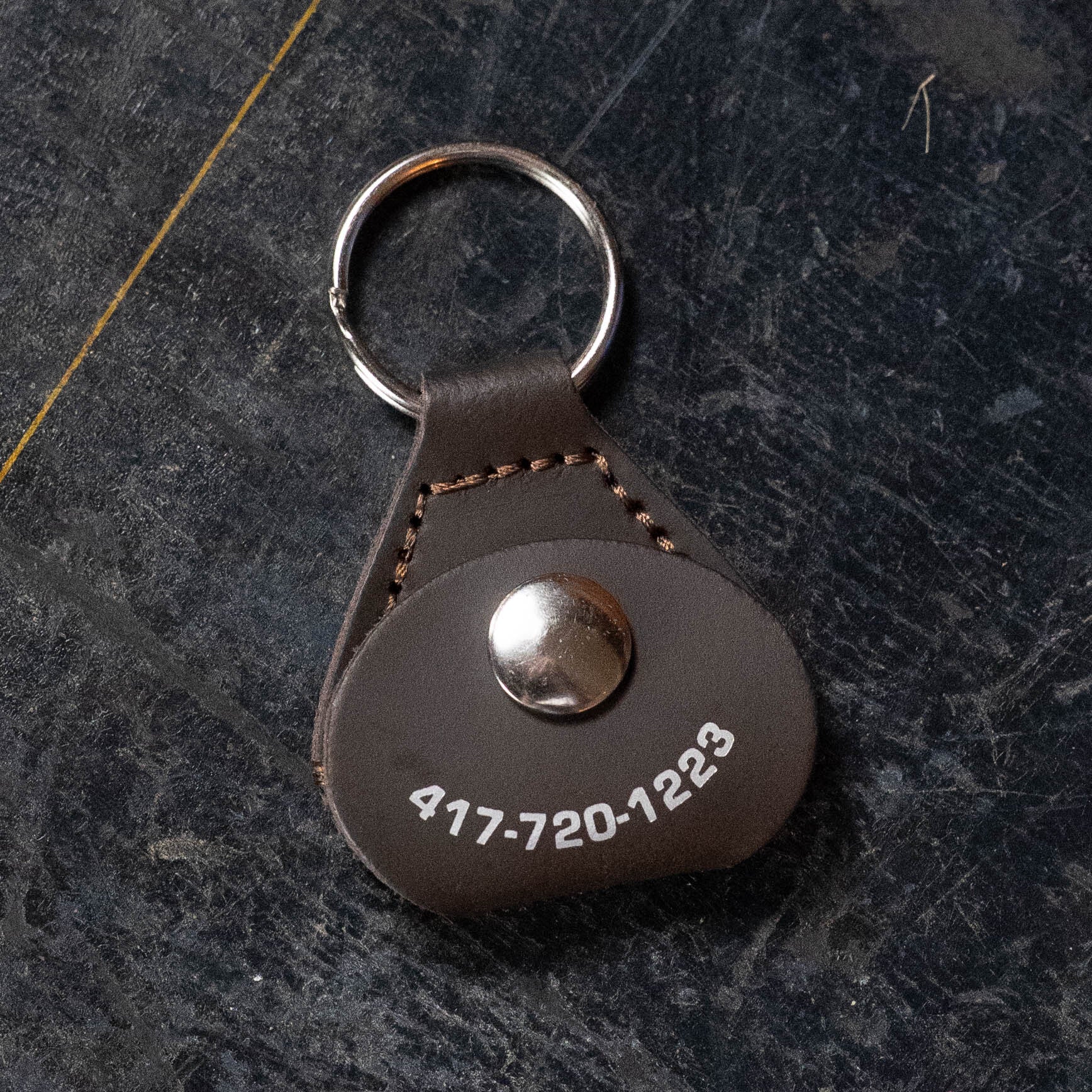 TAS Logo Pick Holder w/Keychain Fob