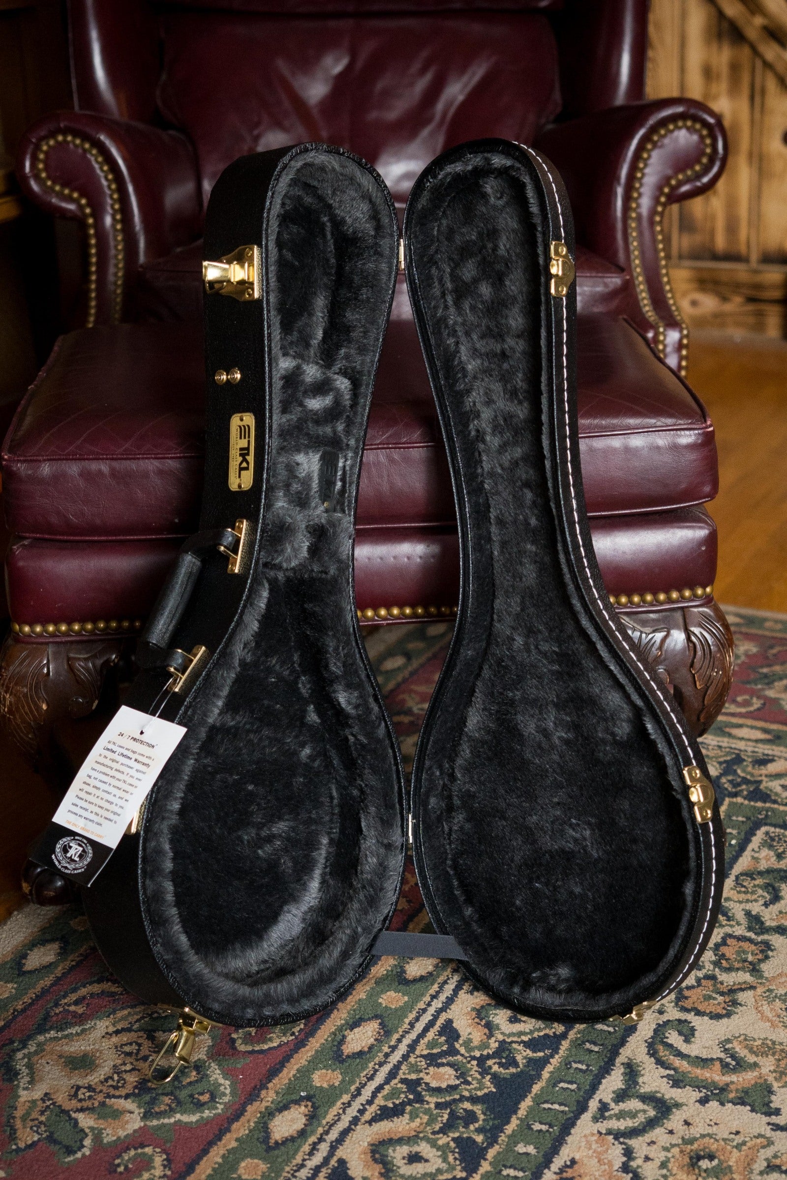 TKL 07851 Premier Black A-Style Mandolin Hardshell Case