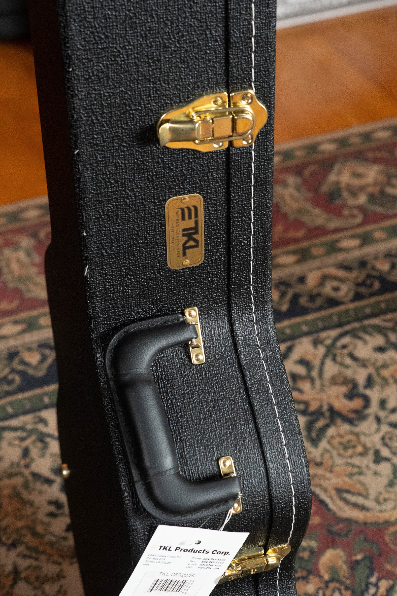 TKL 08920 Professional 6/12 String Jumbo Case - Black