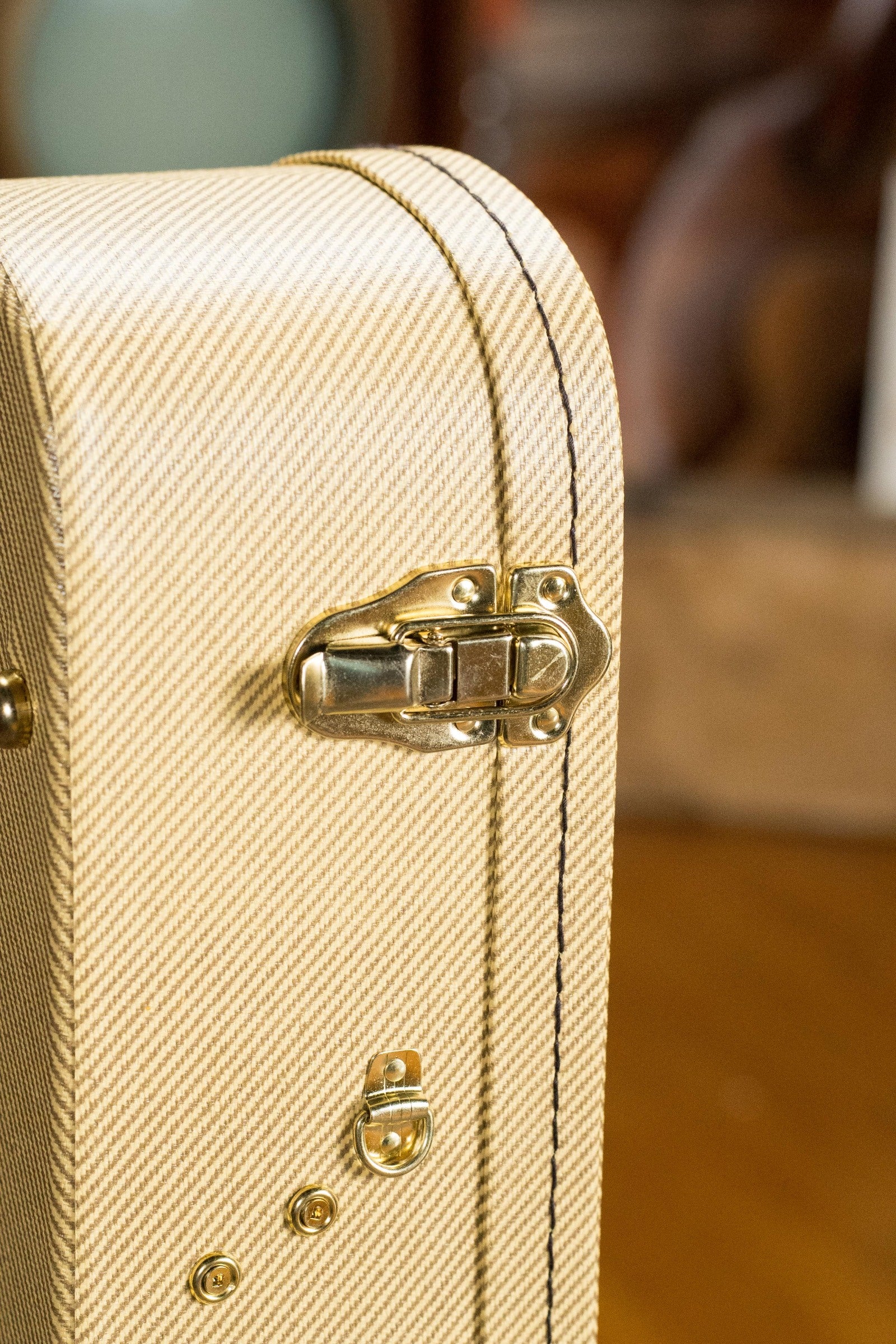 TKL 09105 Elite Archtop OOO/OM Tweed Guitar Case