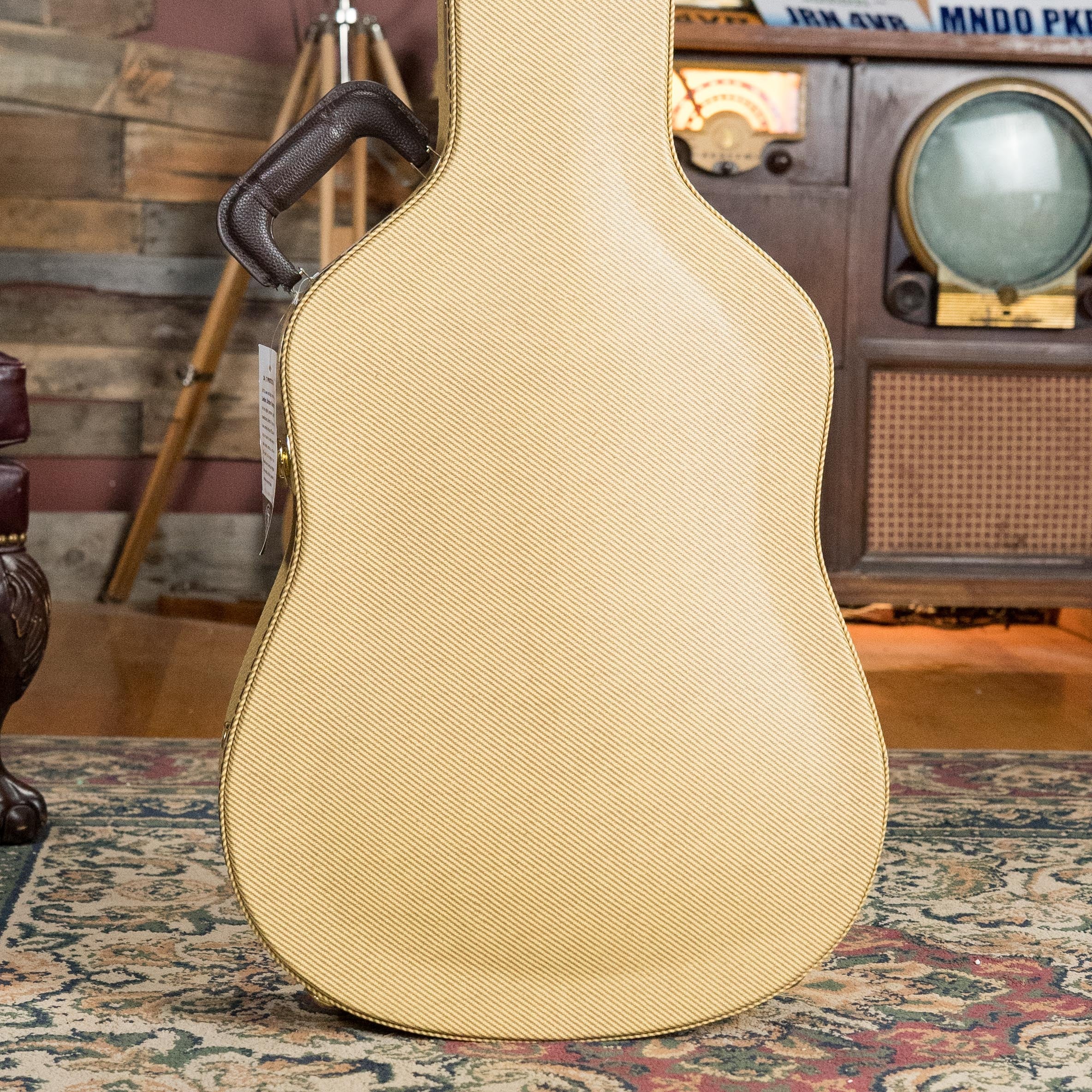 TKL 09115 Elite Archtop 6/12 String Dreadnought Tweed Guitar Case