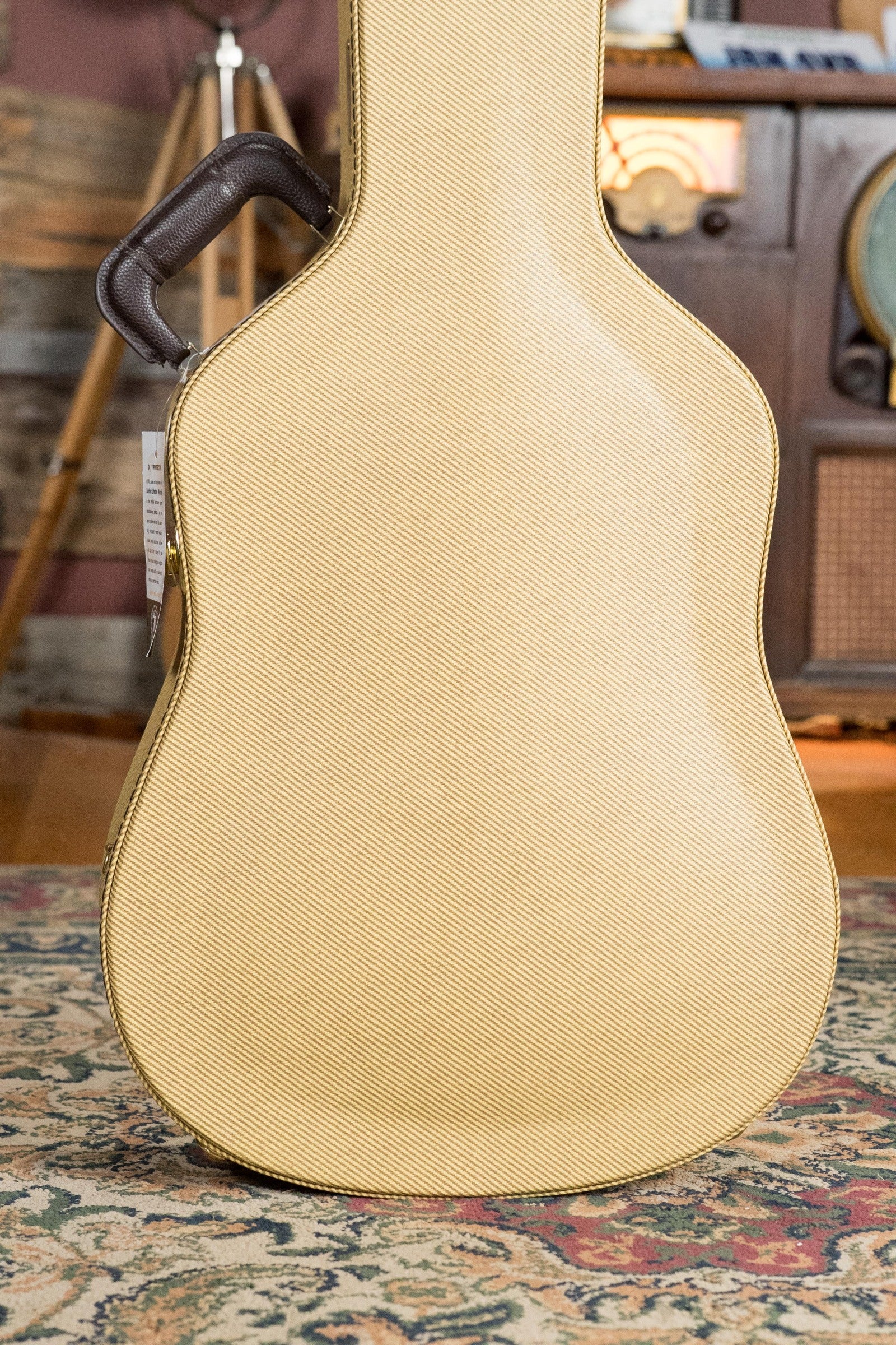 TKL 09115 Elite Archtop 6/12 String Dreadnought Tweed Guitar Case