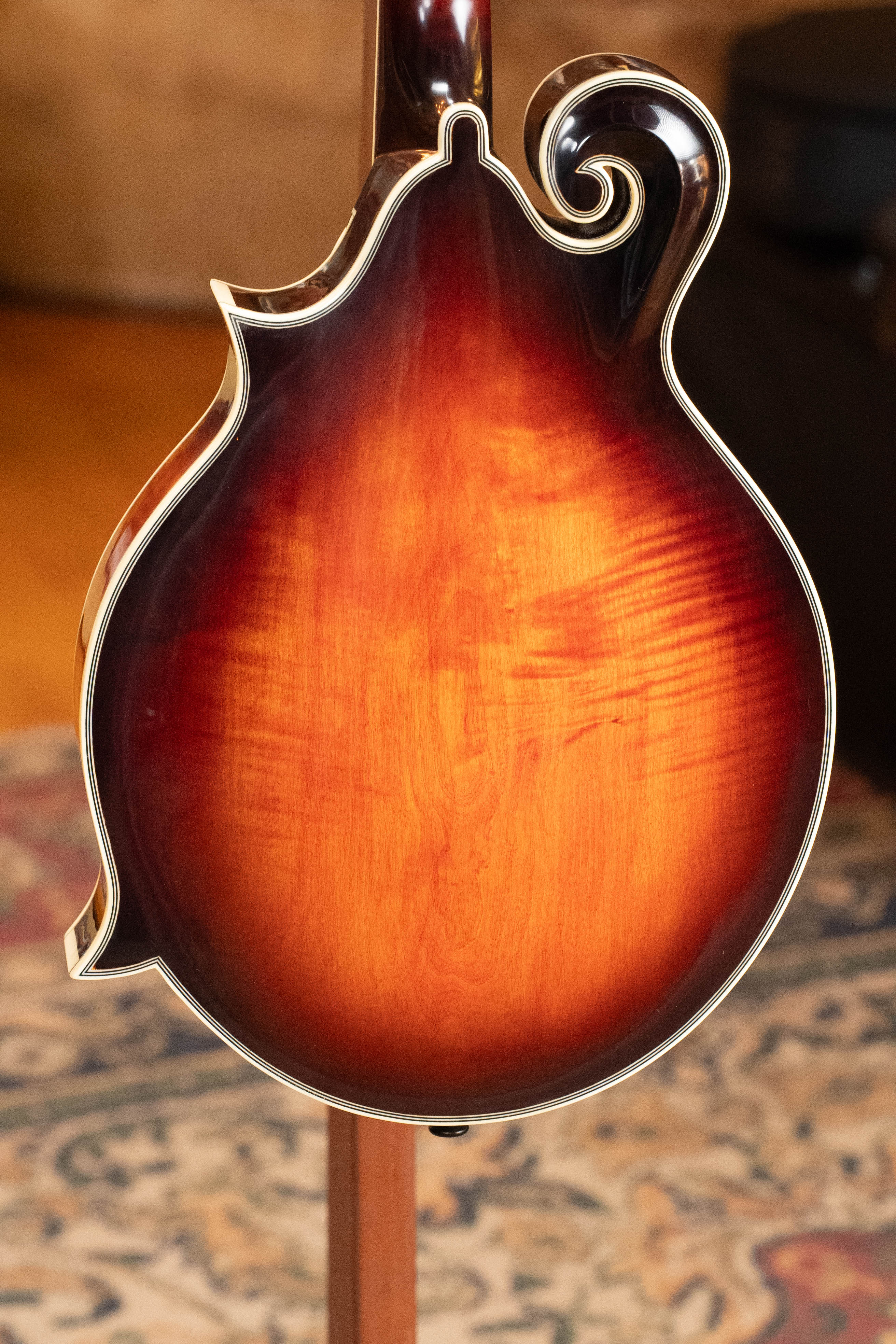 Tailwater TW-F5V Adirondack/Flamed Maple F-Style Mandolin #1108