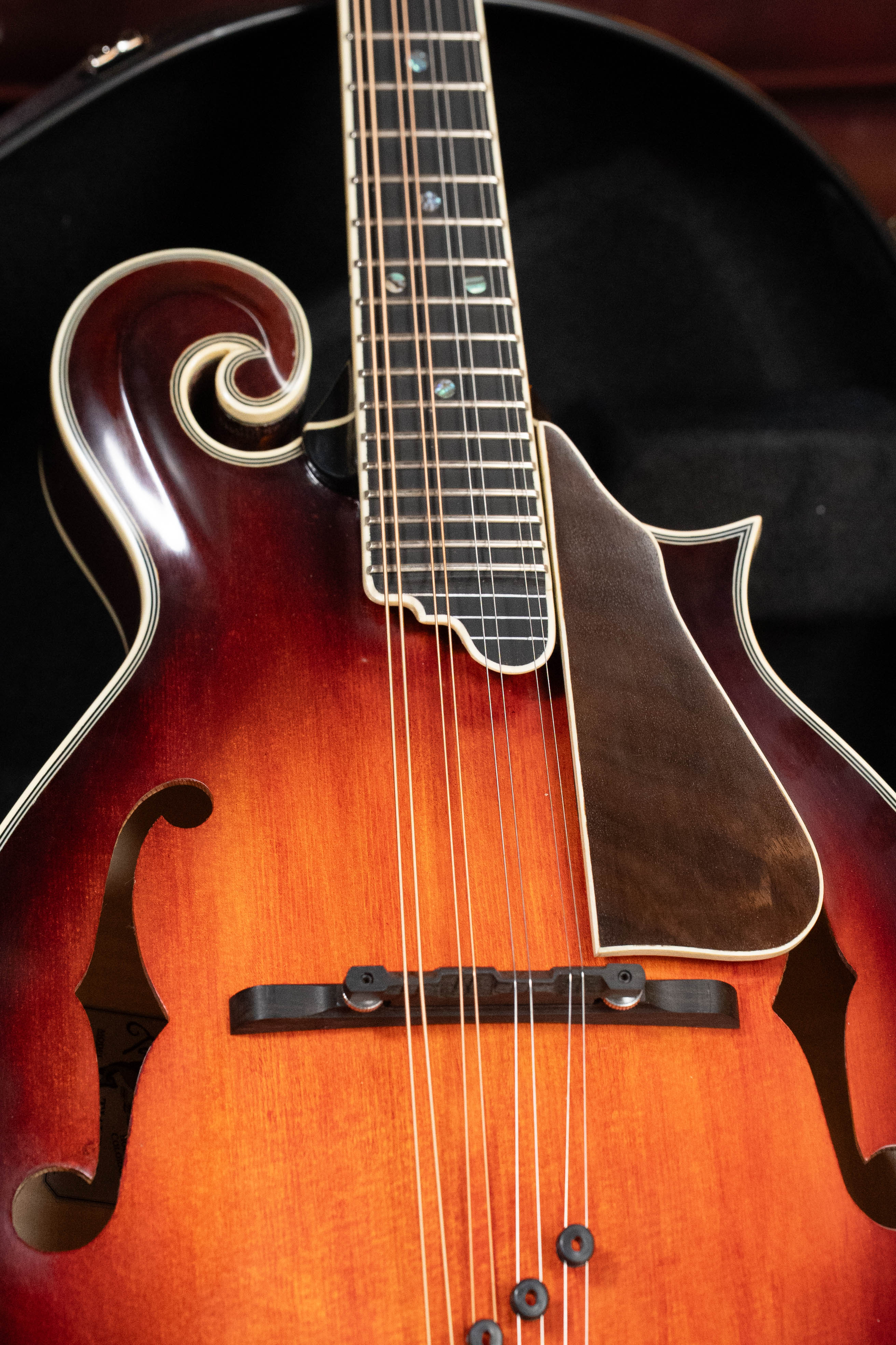 Tailwater TW-F5V Adirondack/Flamed Maple F-Style Mandolin #1108