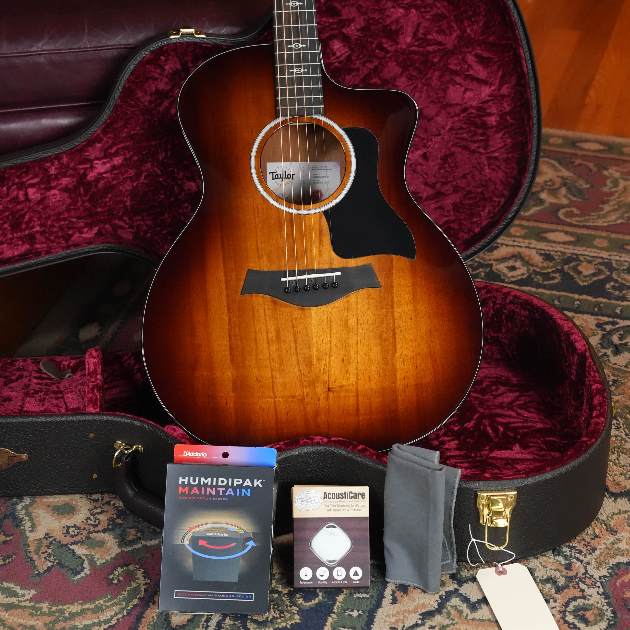 Taylor 224ce-K DLX Grand Auditorium Acoustic-Electric #6347