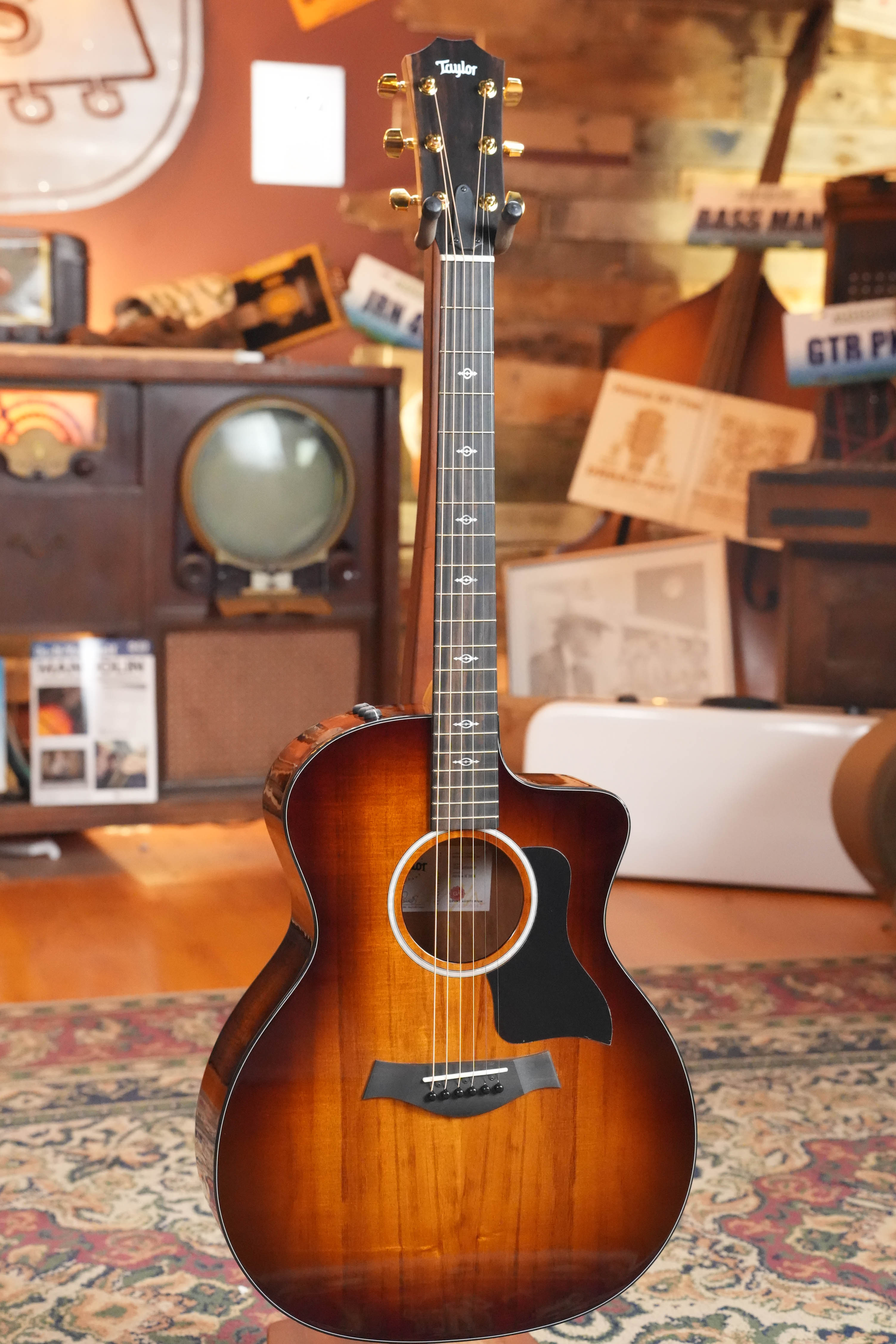 Taylor 224ce-K DLX Grand Auditorium Acoustic-Electric #6347