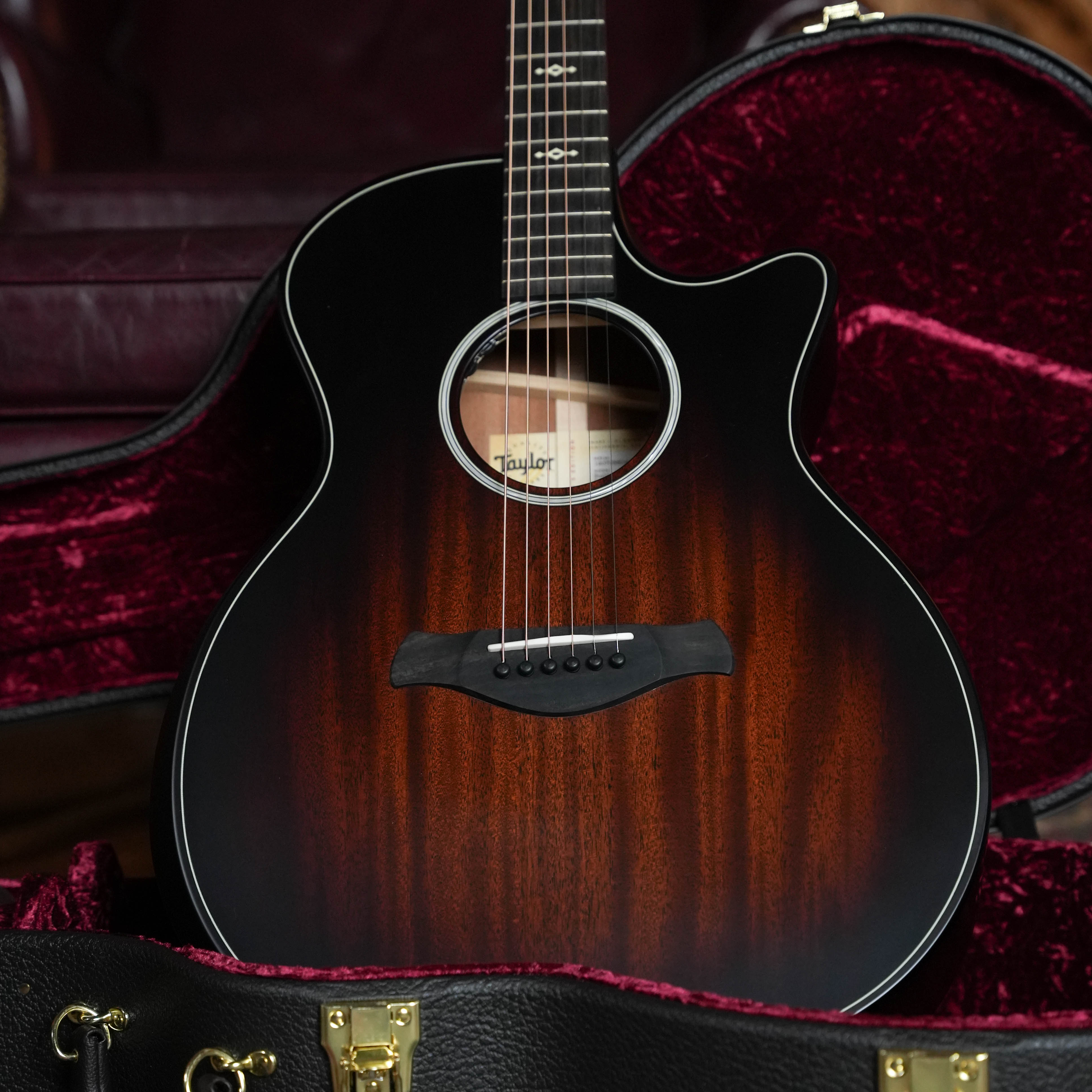 Taylor Builder's Edition 324ce Grand Auditorium Acoustic-Electric #6047