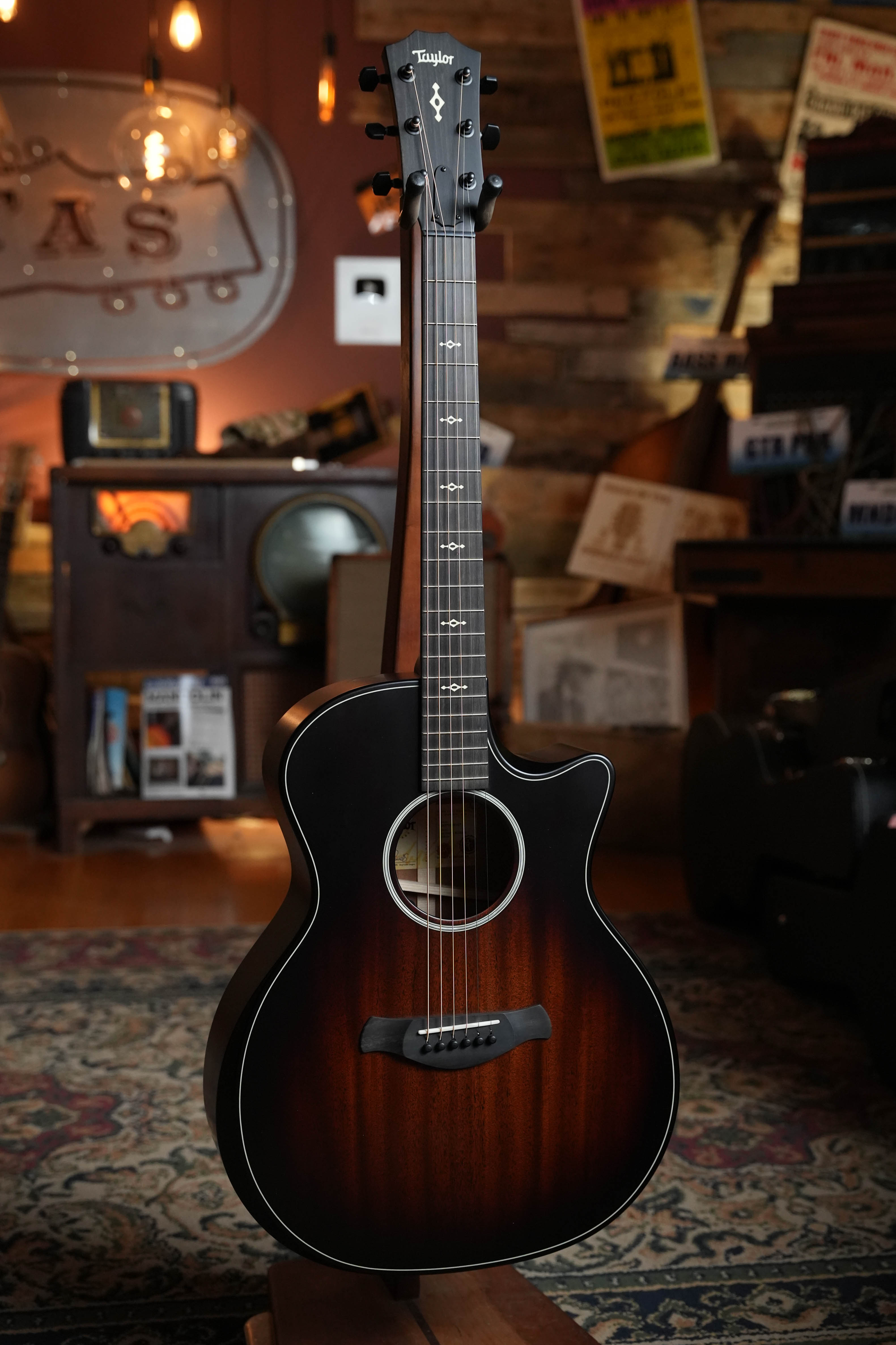 Taylor Builder's Edition 324ce Grand Auditorium Acoustic-Electric #6047