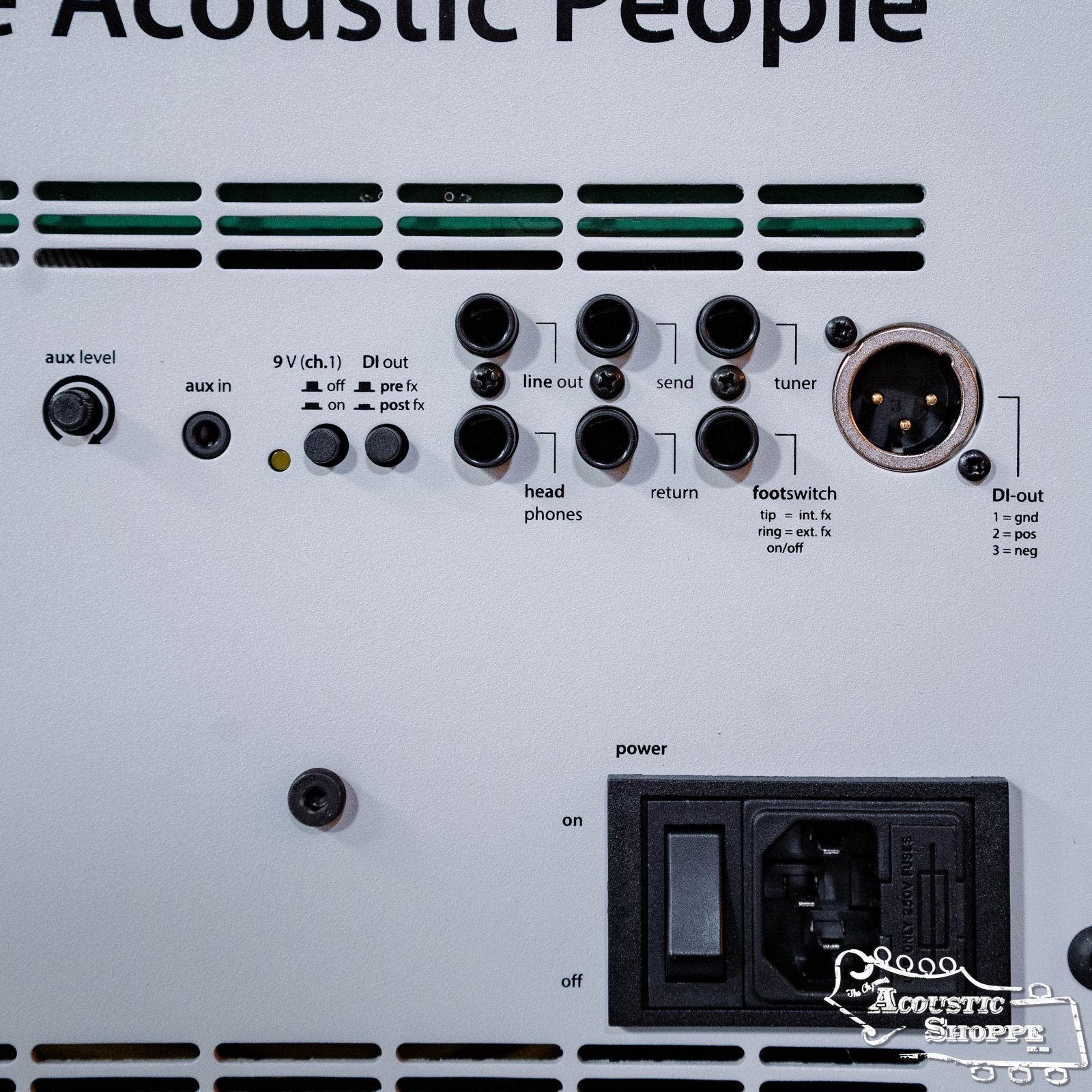 AER The Acoustic People Compact 60/4 Acoustic Line Amp