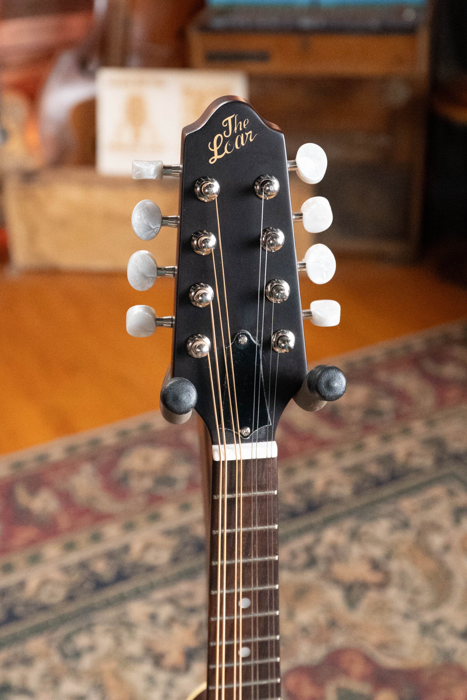 The Loar LM-110E-BRB "Honey Creek" A-Style Brownburst Mandolin w/Pickup #1073