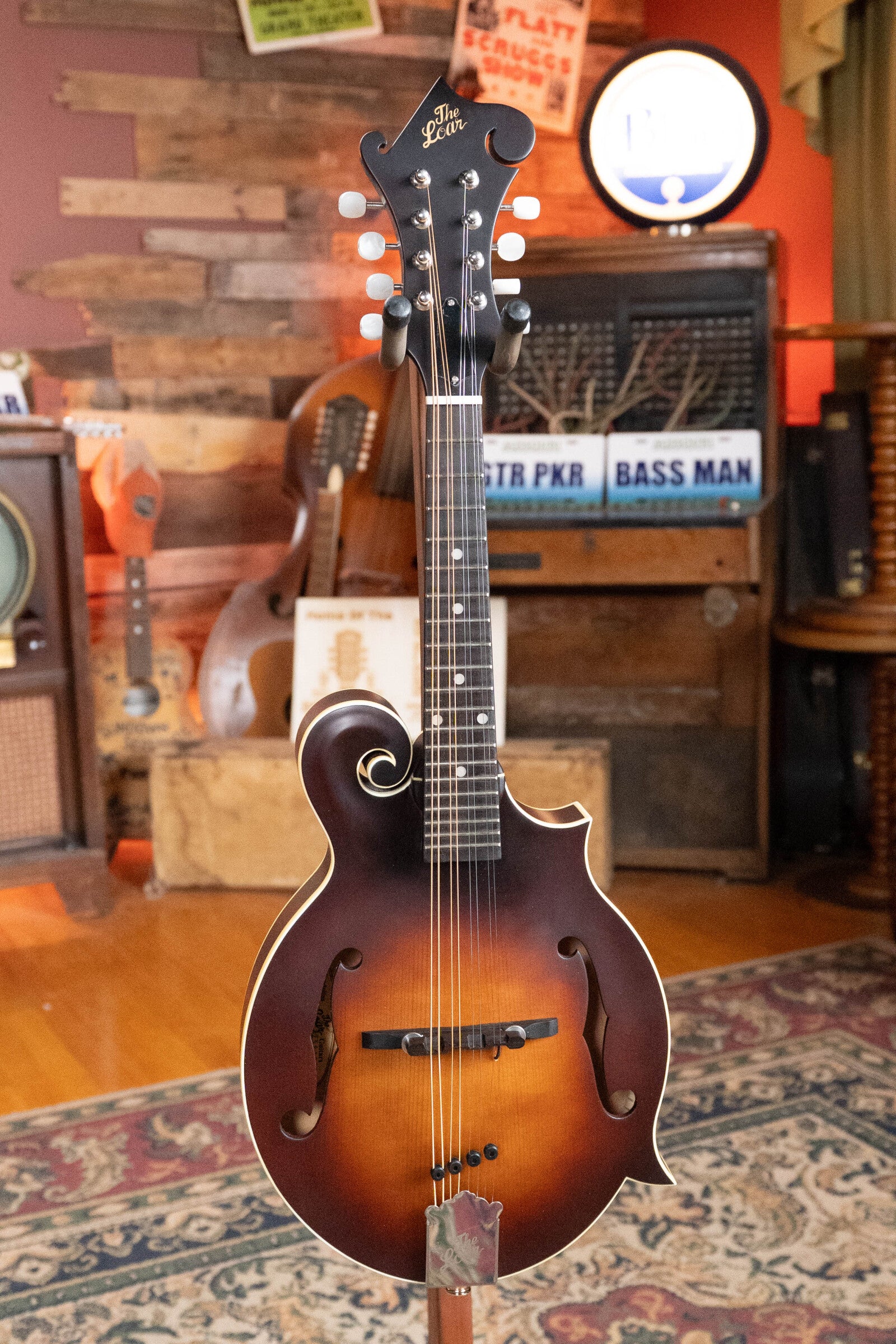 The Loar LM-310FE-BRB "Honey Creek" F-Style Brownburst Mandolin w/Pickup #0072