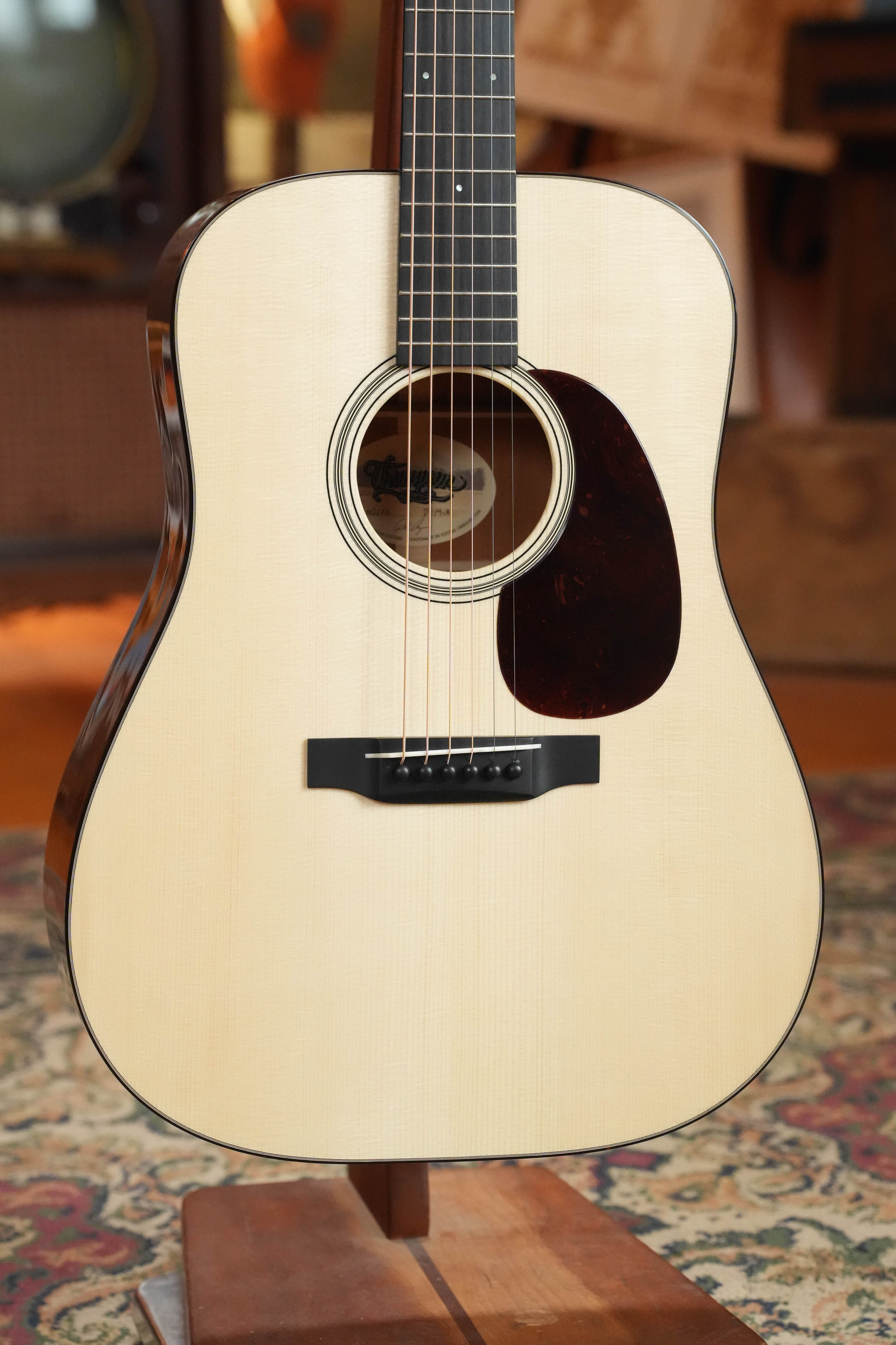 Thompson D-MA Natural Gloss Finish Acoustic Guitar #2175