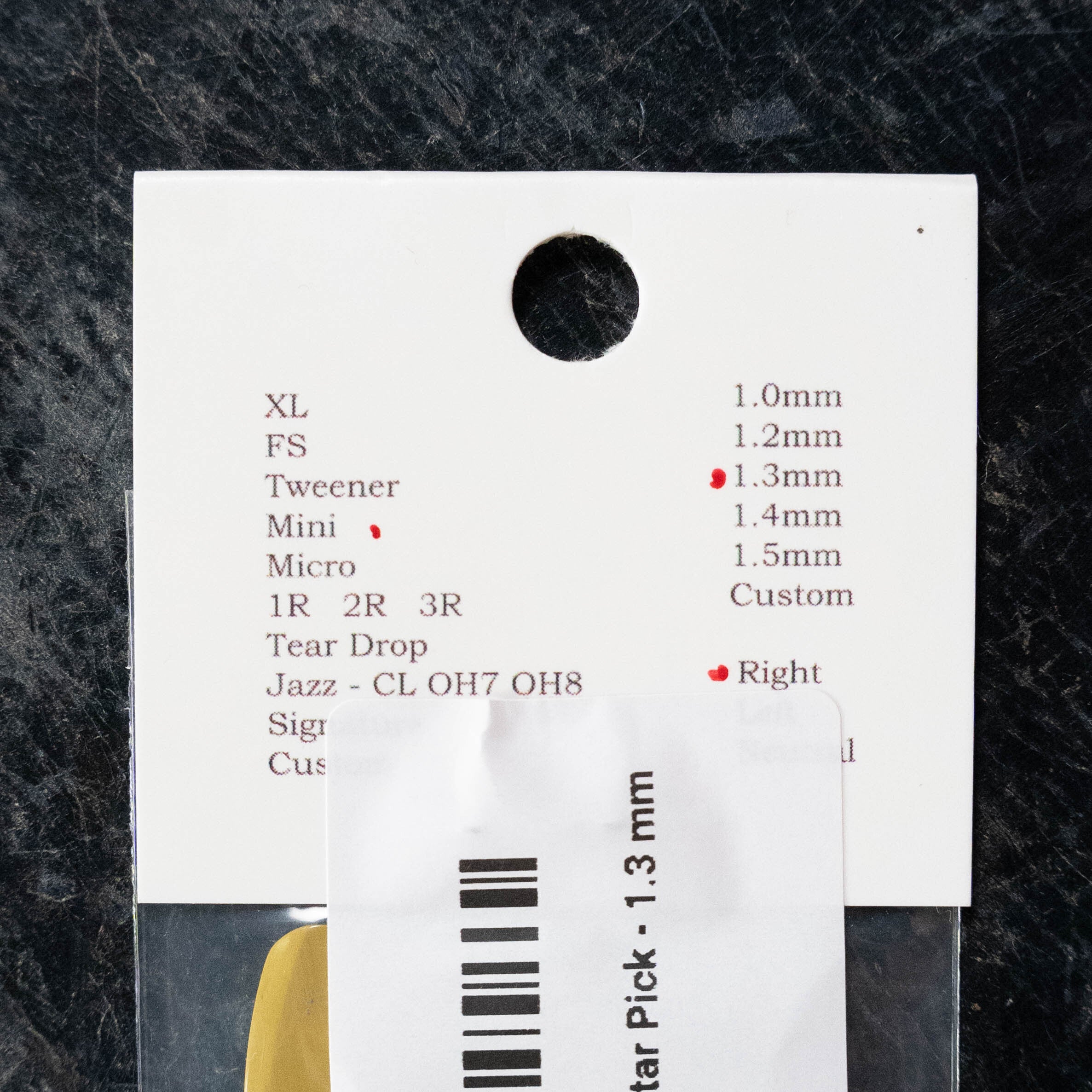 ToneSlabs Torlon Mini Guitar Pick - 1.3 mm