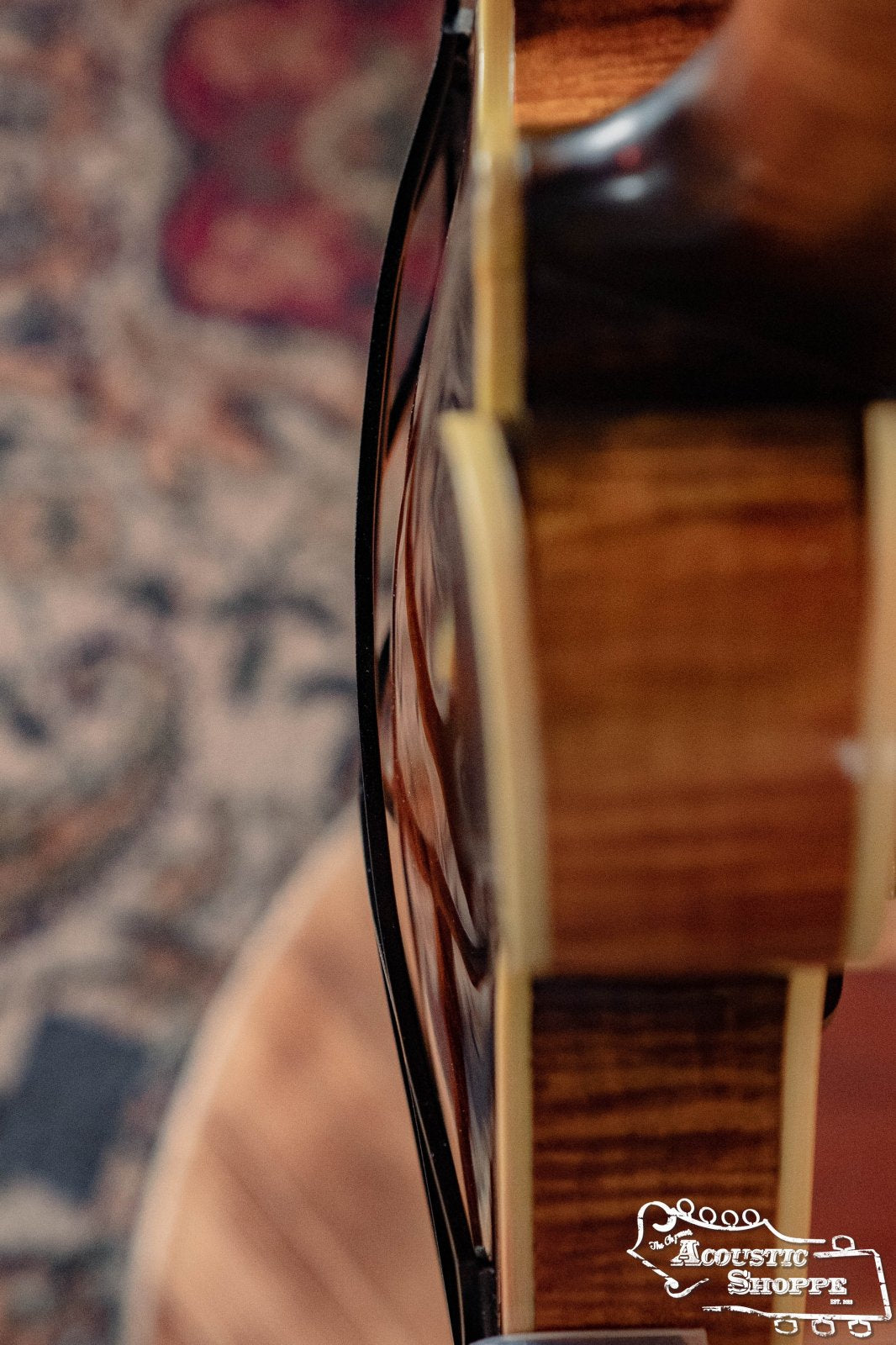 Deco Mandolin Tone-Gard on mandolin top view