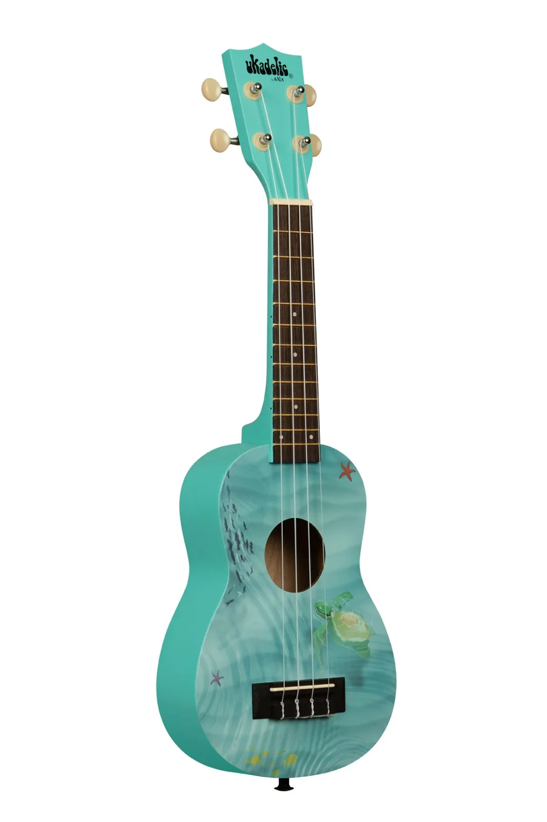 Ukadelic Seascape Soprano Ukulele - Kala Brand