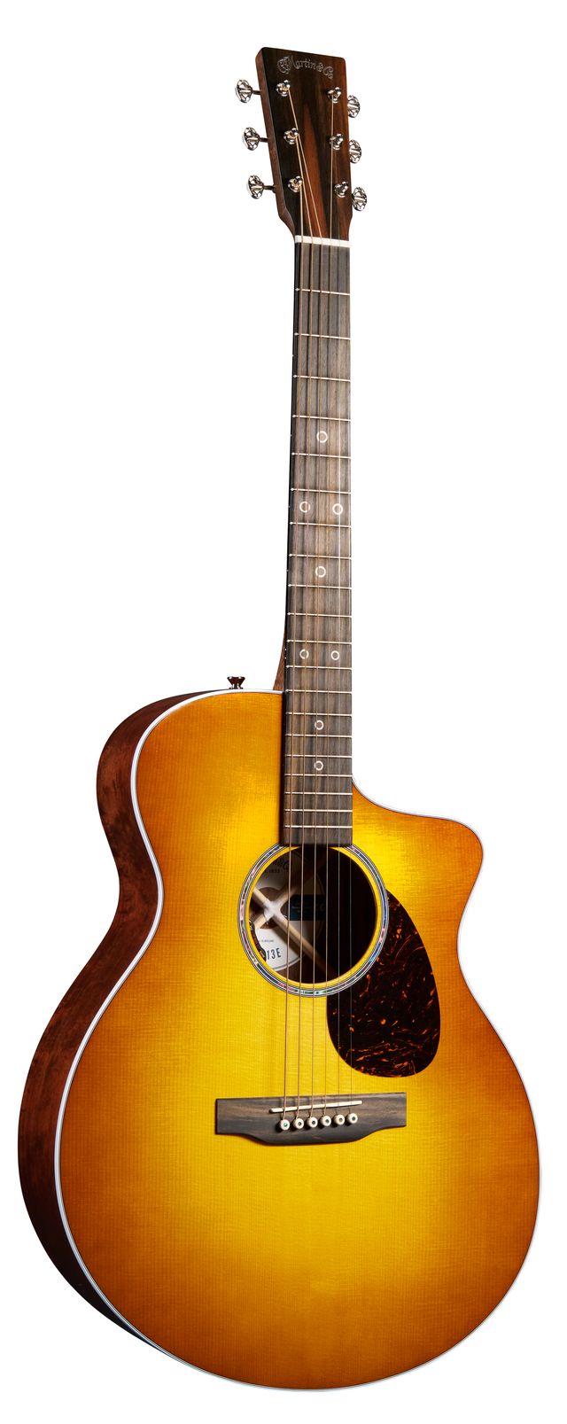 PRE-ORDER DEPOSIT ONLY *New 2026 NAMM Model* Martin SC-13E Modern Mezcal Burst Road Series Spruce/Koa Fine Veneer Cutaway S-Body Guitar w/LR Baggs Electronics