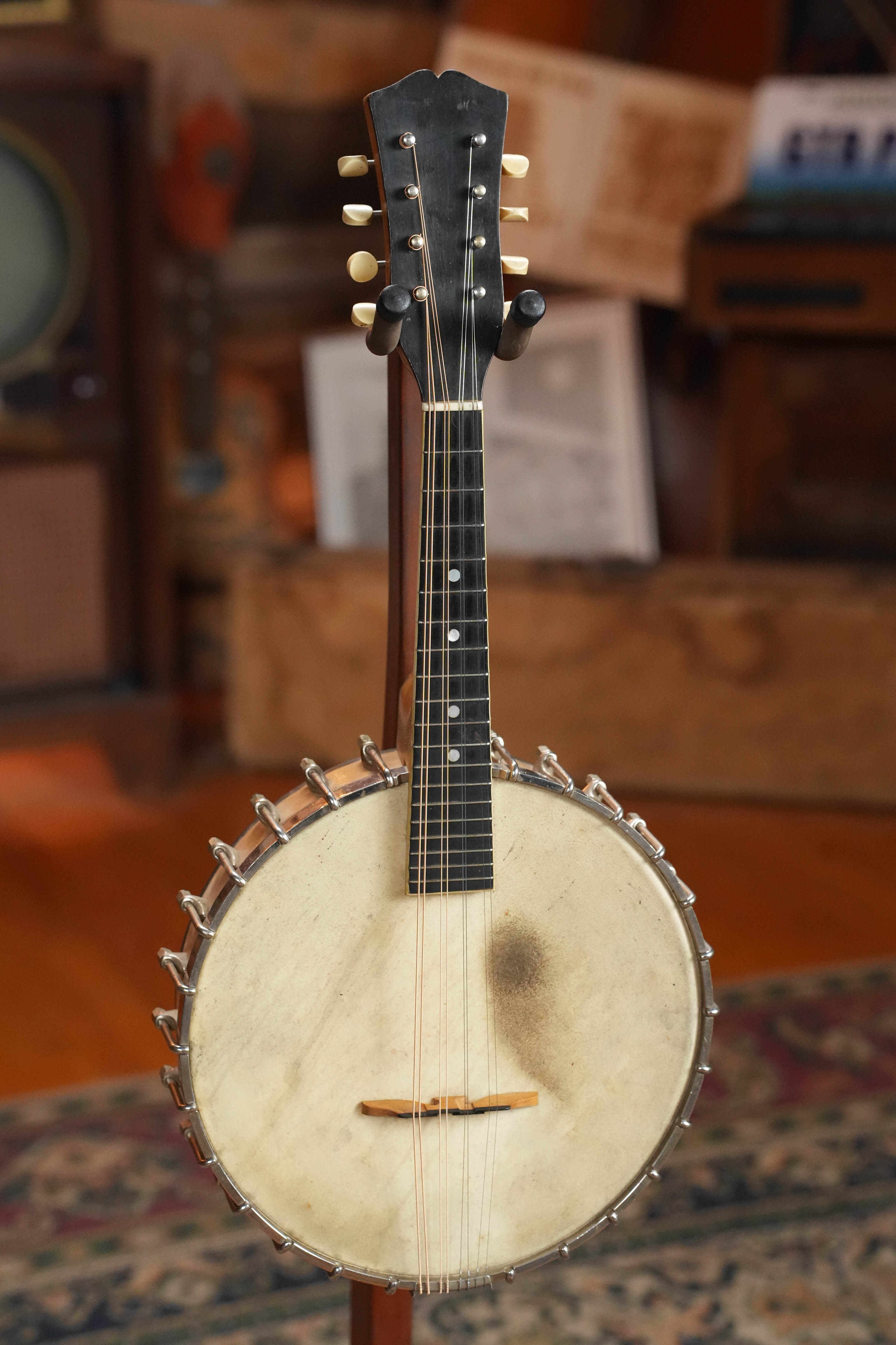 (Used) 1920s Vintage Vega Little Wonder Open-Back Banjo-Mandolin #4928