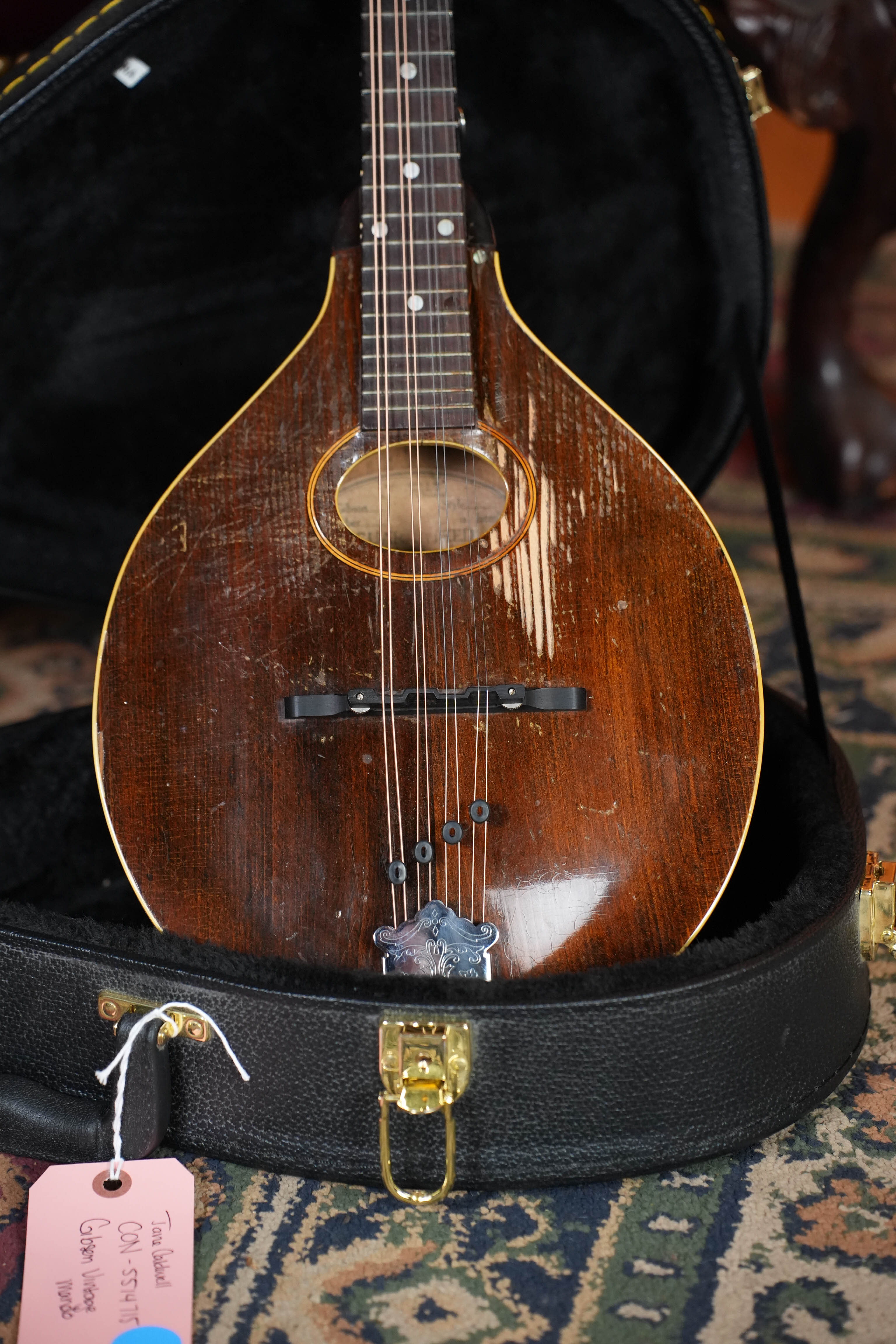 (Used) 1933 Gibson A-00 Carved Spruce/Brazilian Rosewood Mandolin w/ K&K Pickup #4715