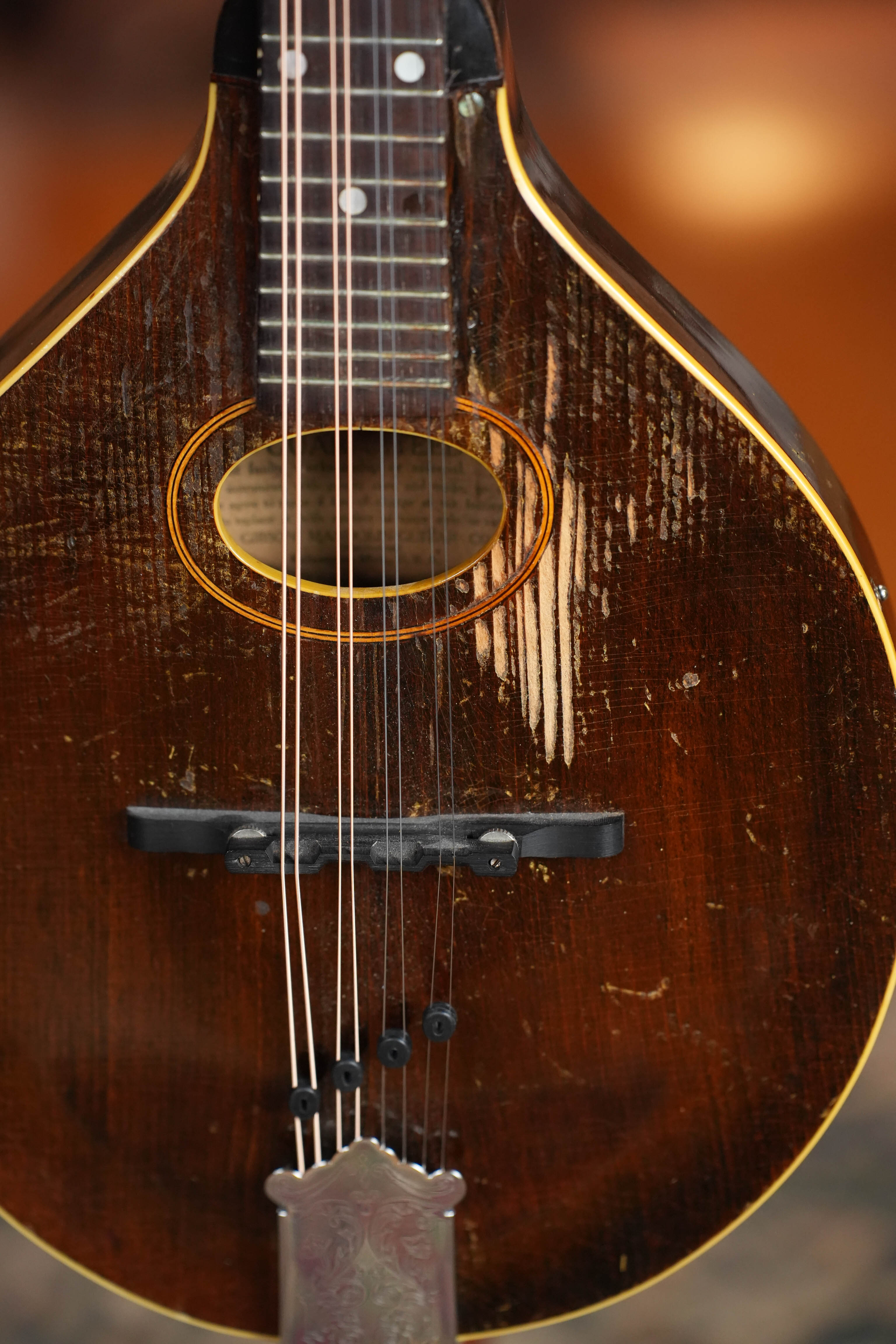 (Used) 1933 Gibson A-00 Carved Spruce/Maple Mandolin w/ K&K Pickup #4715