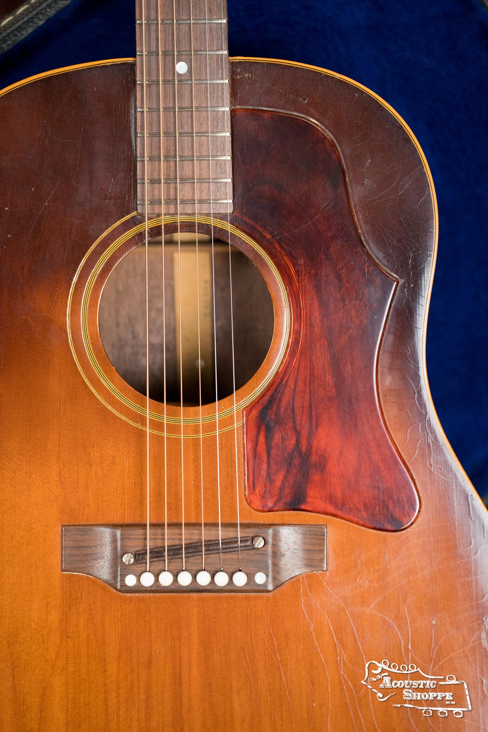 (Used) 1967 Gibson J-45 ADJ Spruce/Mahogany Slope Shoulder Dreadnought Acoustic Guitar #9738