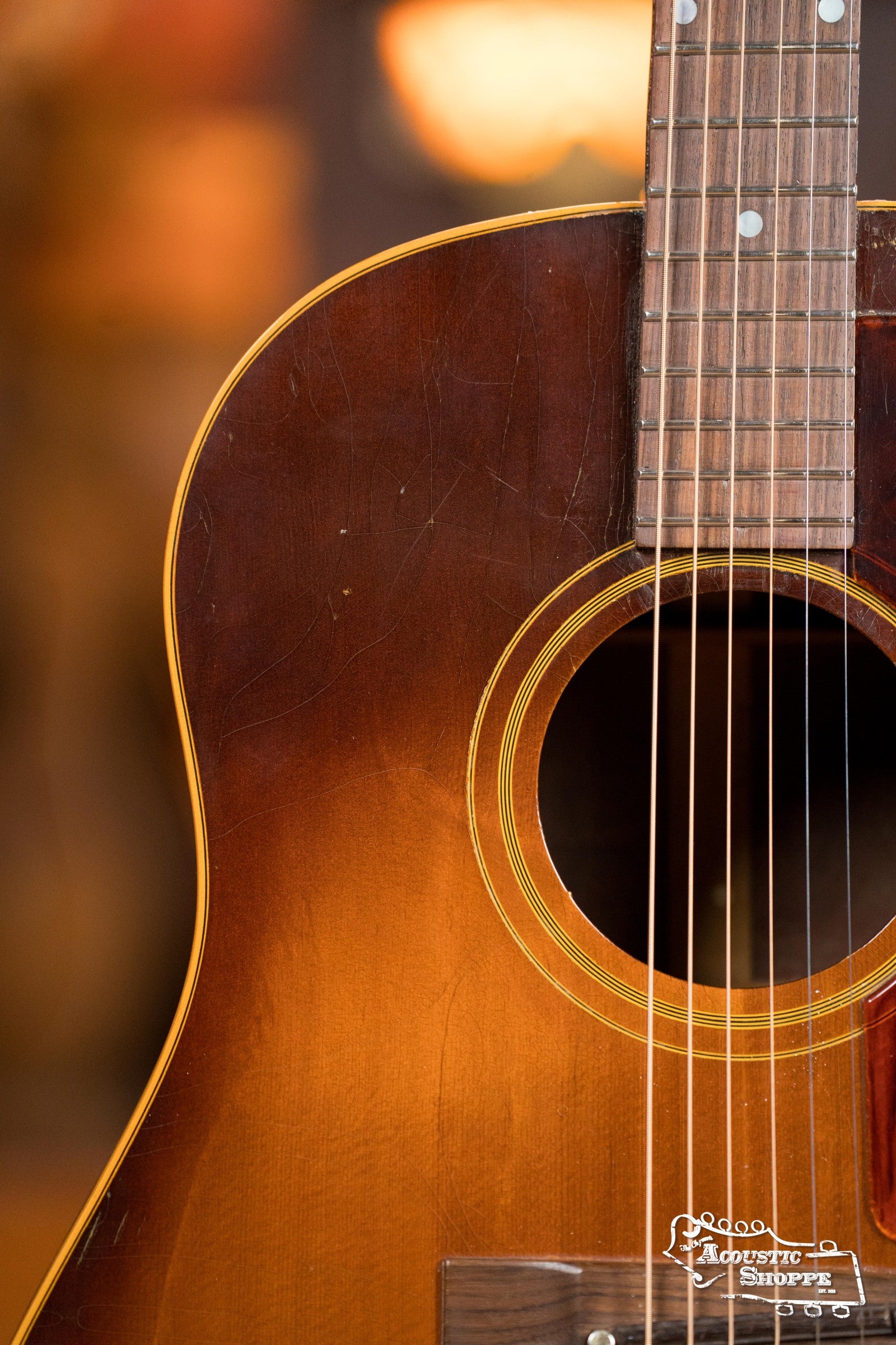 (Used) 1967 Gibson J-45 ADJ Spruce/Mahogany Slope Shoulder Dreadnought Acoustic Guitar #9738