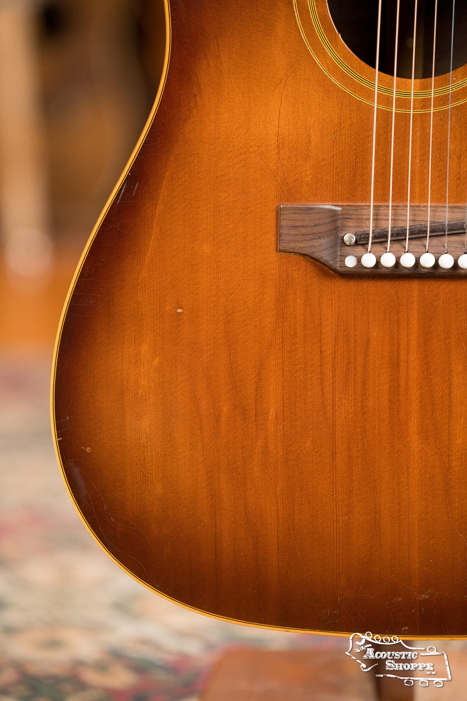 (Used) 1967 Gibson J-45 ADJ Spruce/Mahogany Slope Shoulder Dreadnought Acoustic Guitar #9738