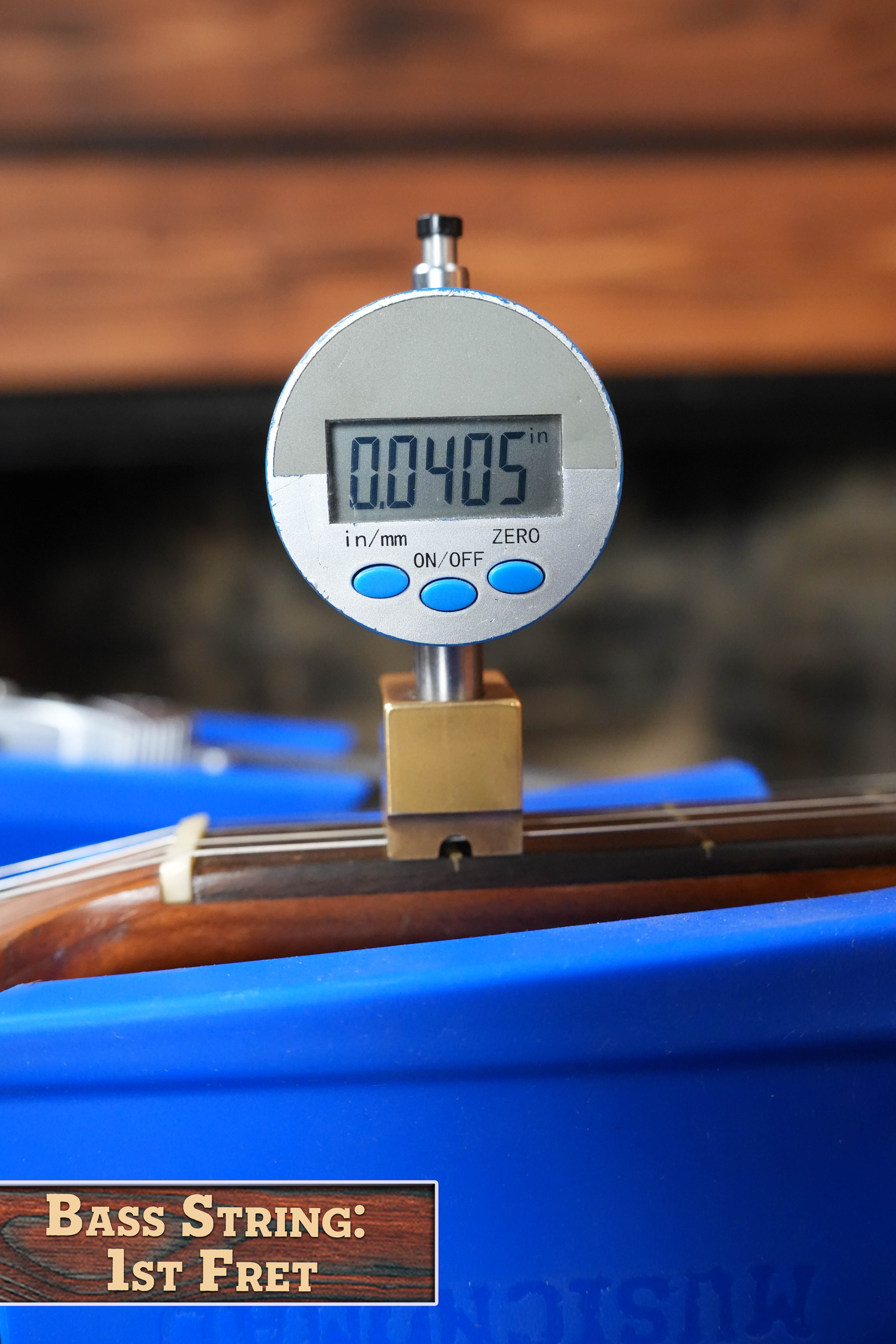 (Used) 1970s Unbranded Aluminum Rim Tenor Banjo with Decorative Inlayed Resonator