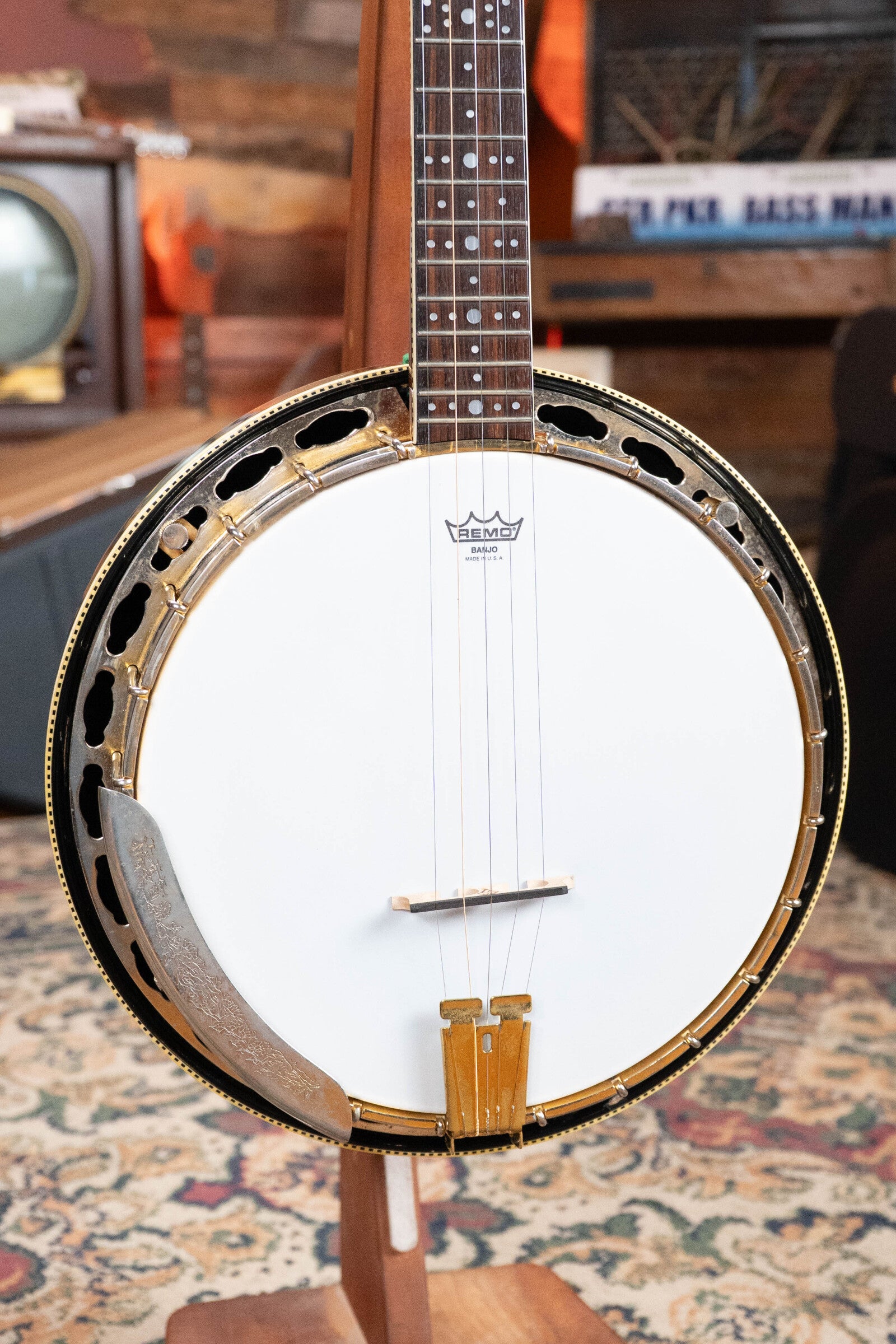 (Used) 1970s Alvarez Montana 5-String Resonator Banjo #0800