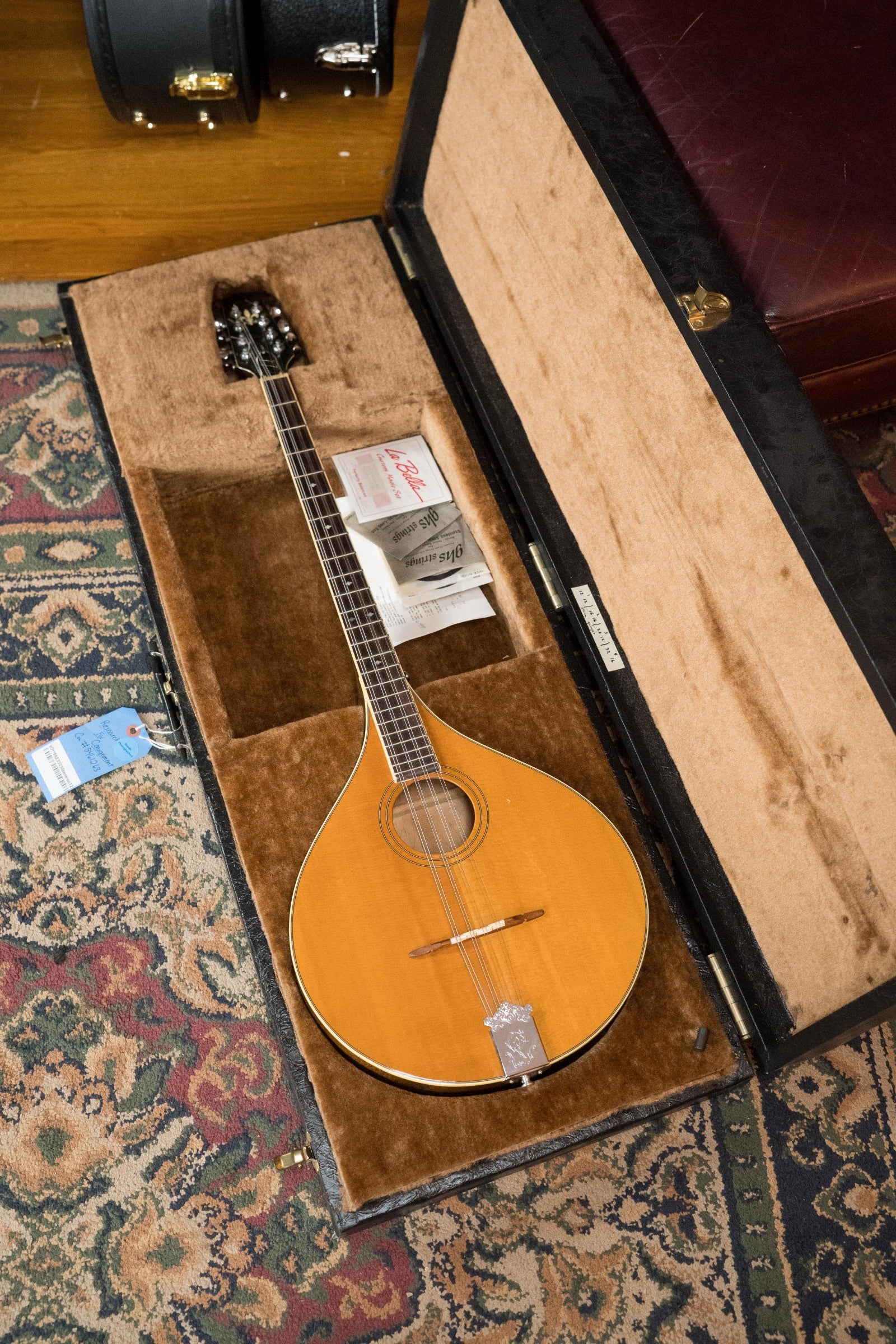 (Used) 1980s Trinity College Spruce/Maple Teardrop Bouzouki