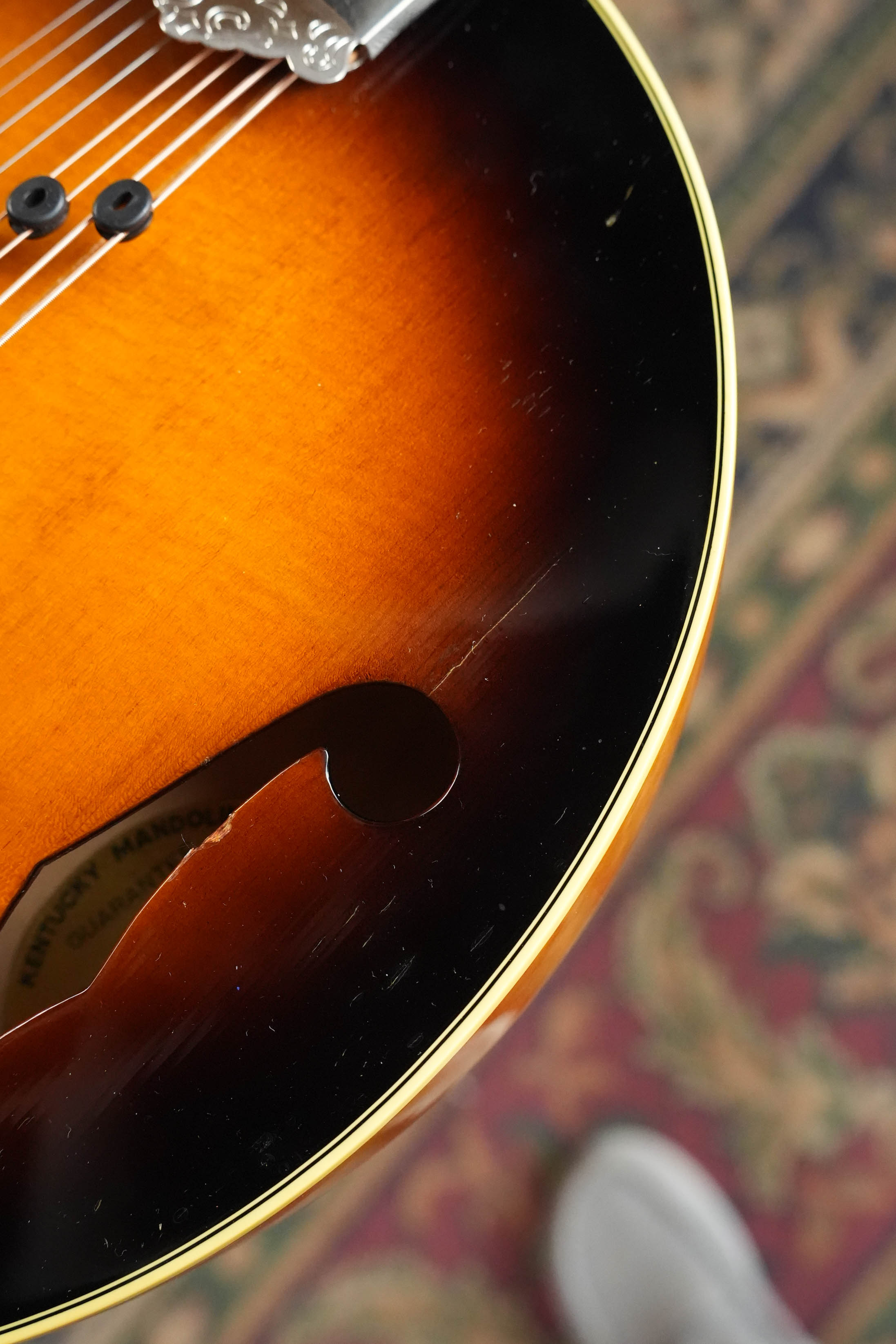 (Used) 1983 Kentucky KM-600 Solid Spruce/Solid Maple A-Style Mandolin #3823