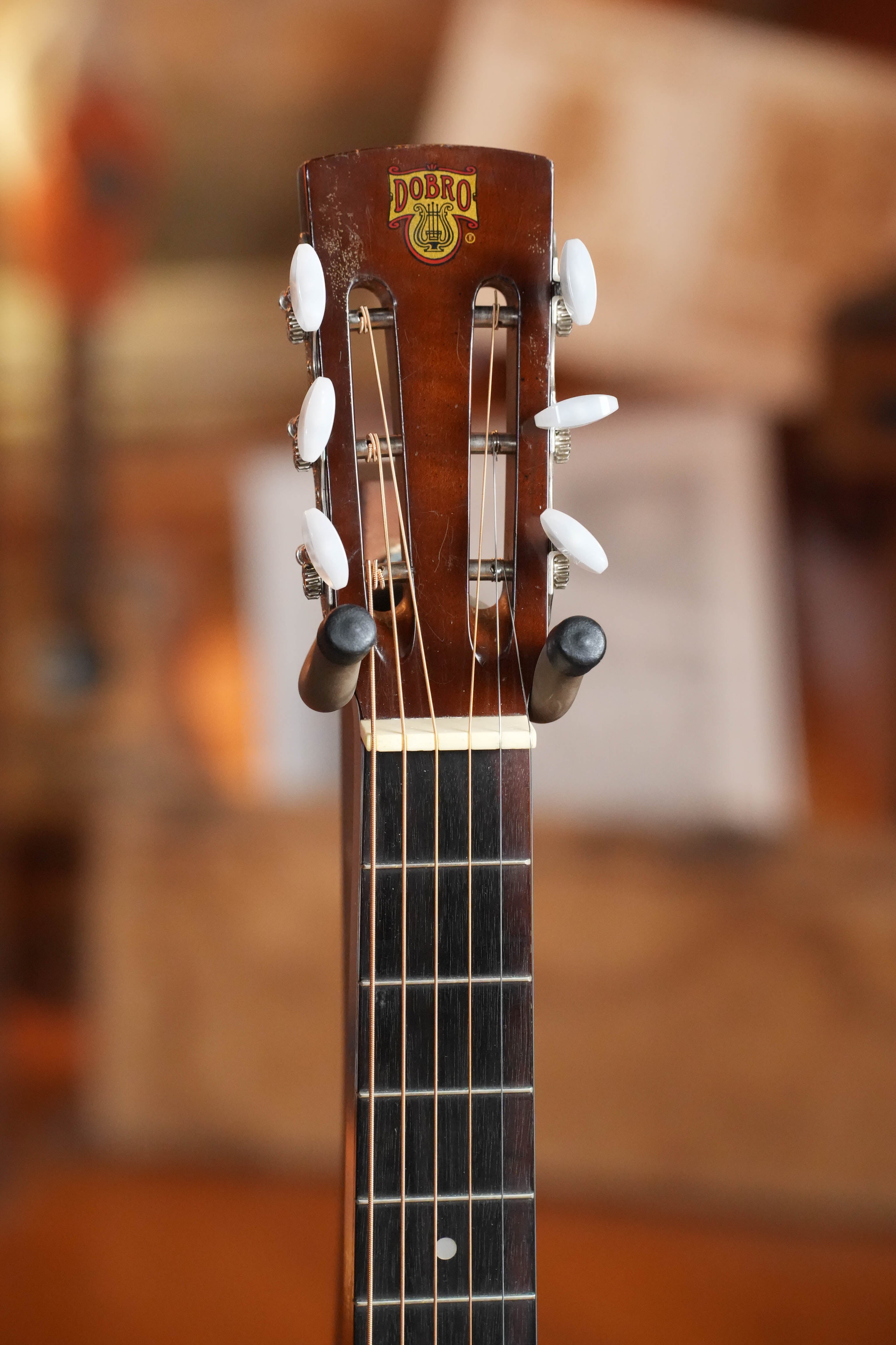 (Used) 1988 Regal Dobro Model 37 Mahogany Resonator Guitar w/ John Pearse Acoustic Pickup #188D