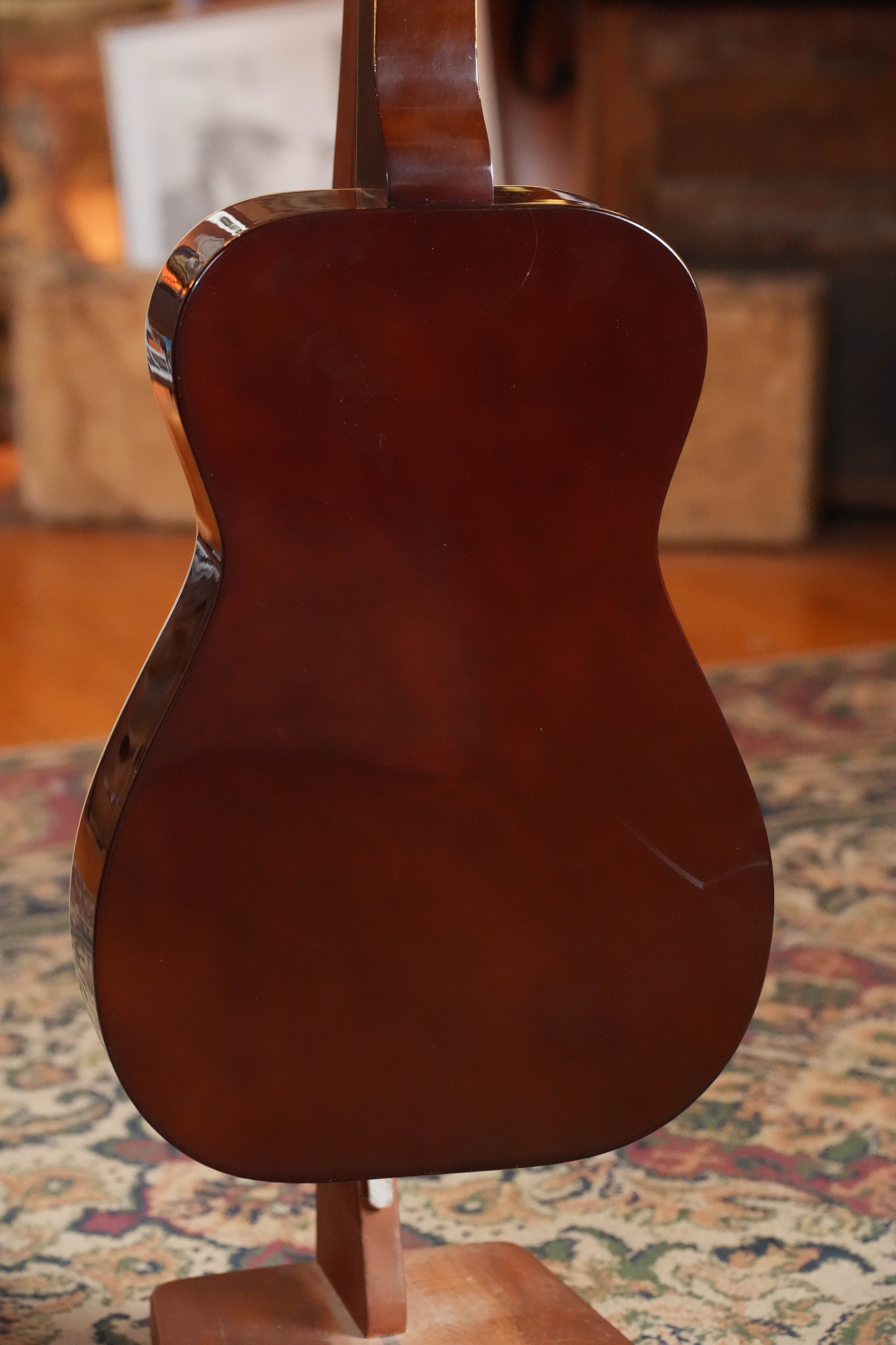 (Used) 1988 Regal Dobro Model 37 Mahogany Resonator Guitar w/ John Pearse Acoustic Pickup #188D