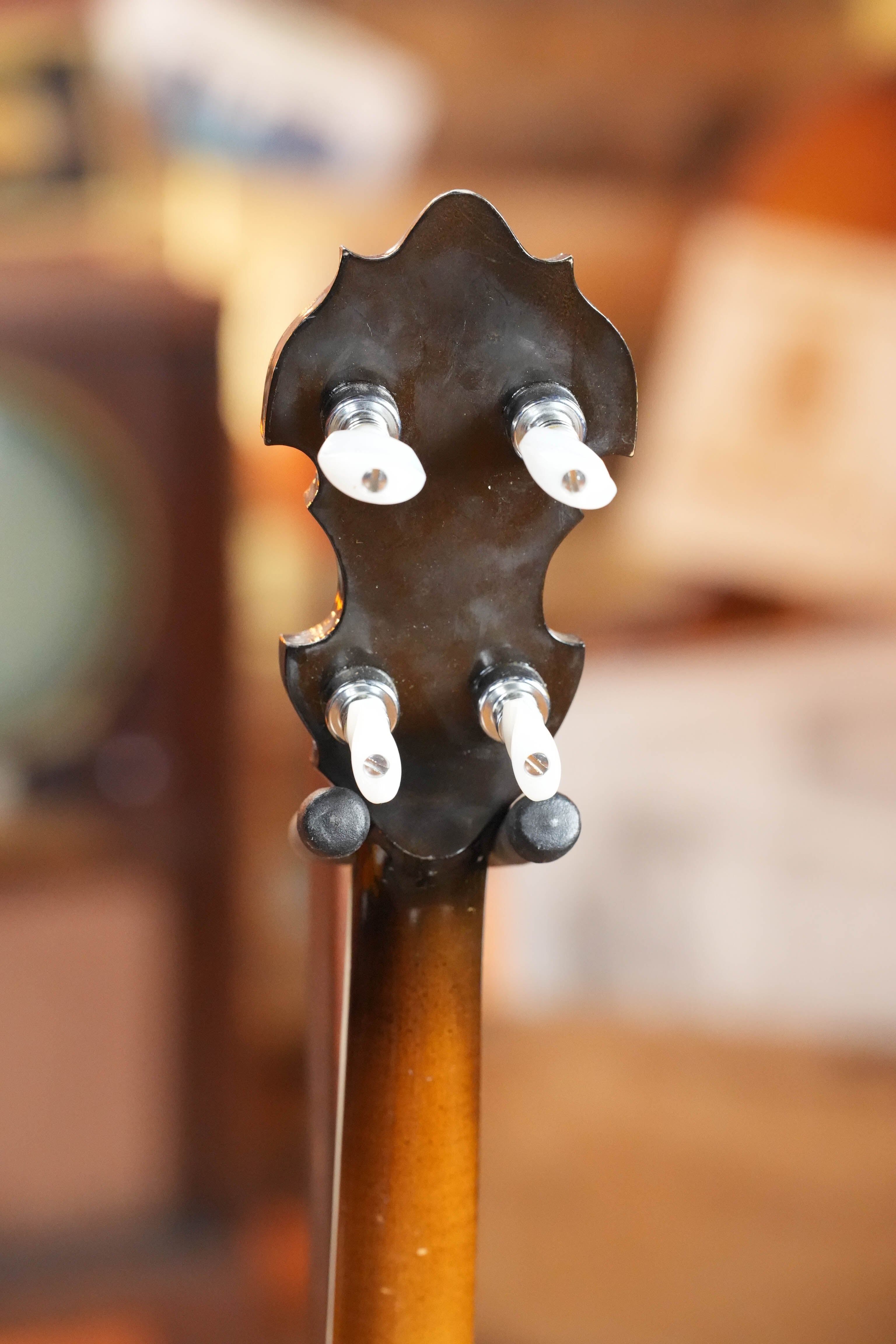 (Used) 1990's Wynn 5 String Banjo Resonator Mahogany Spider Bridge Style Acoustic