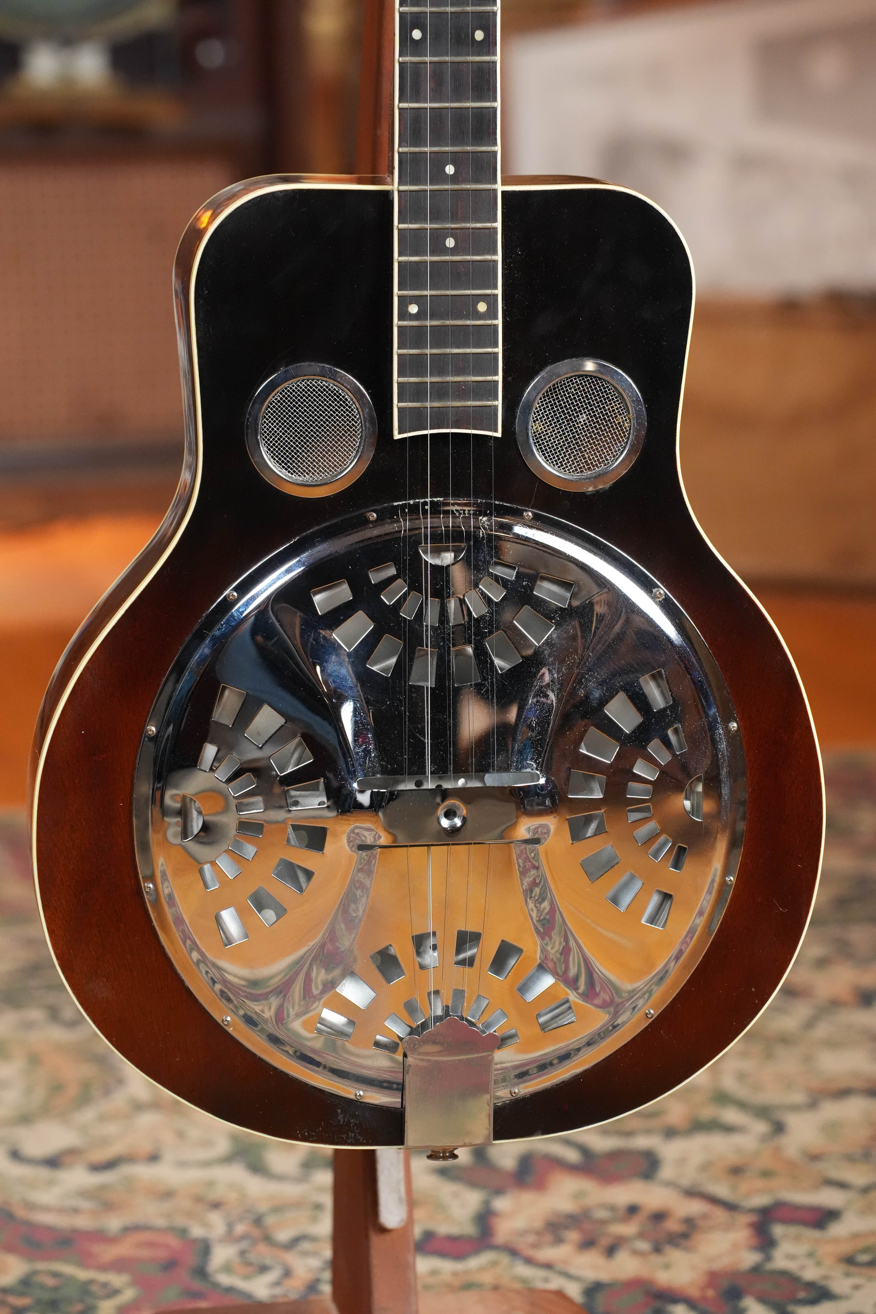 (Used) 1990's Wynn 5 String Banjo Resonator Mahogany Spider Bridge Style Acoustic