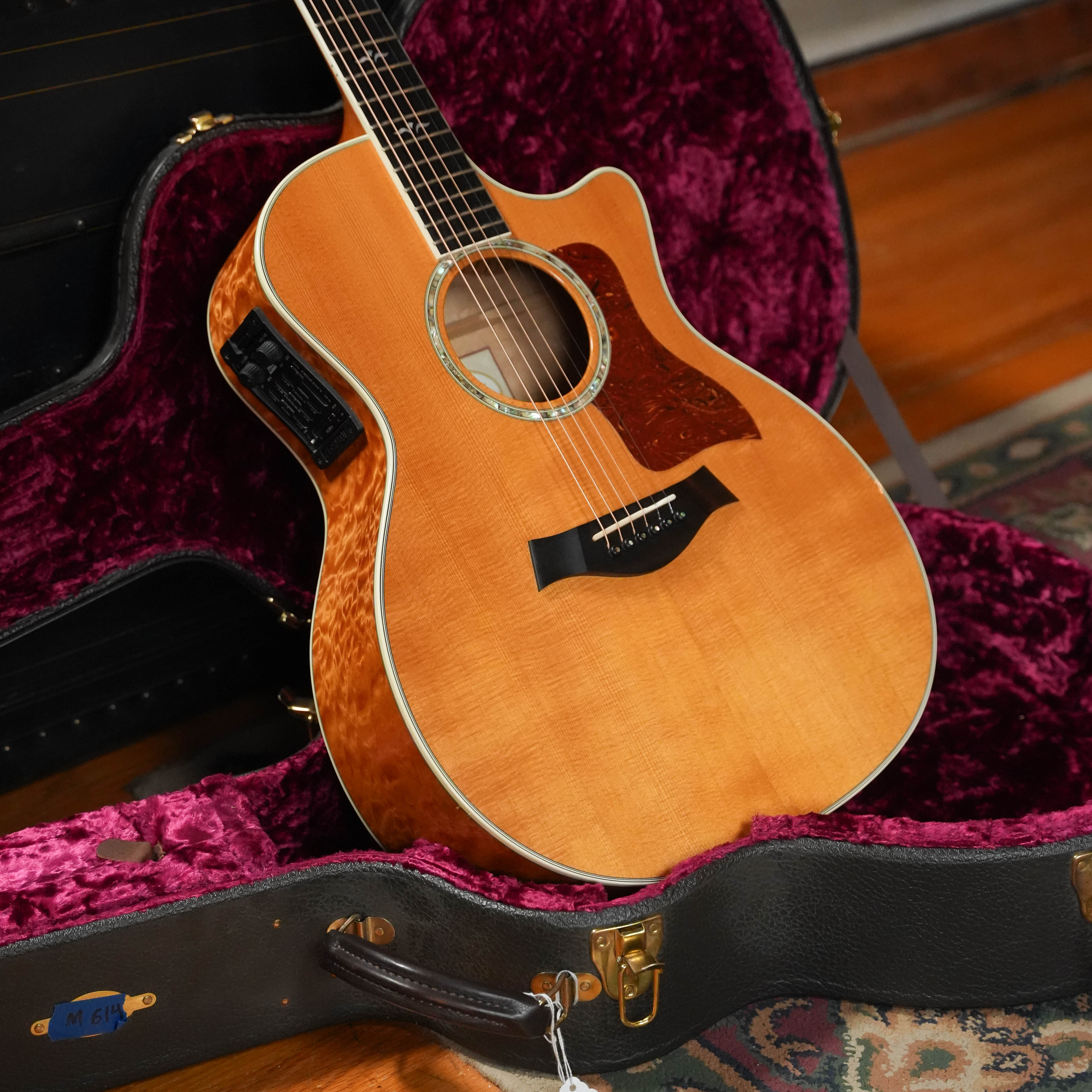 (Used) 2002 Taylor 614CE Grand Auditorium Guitar w/Fishman Pickup #3114