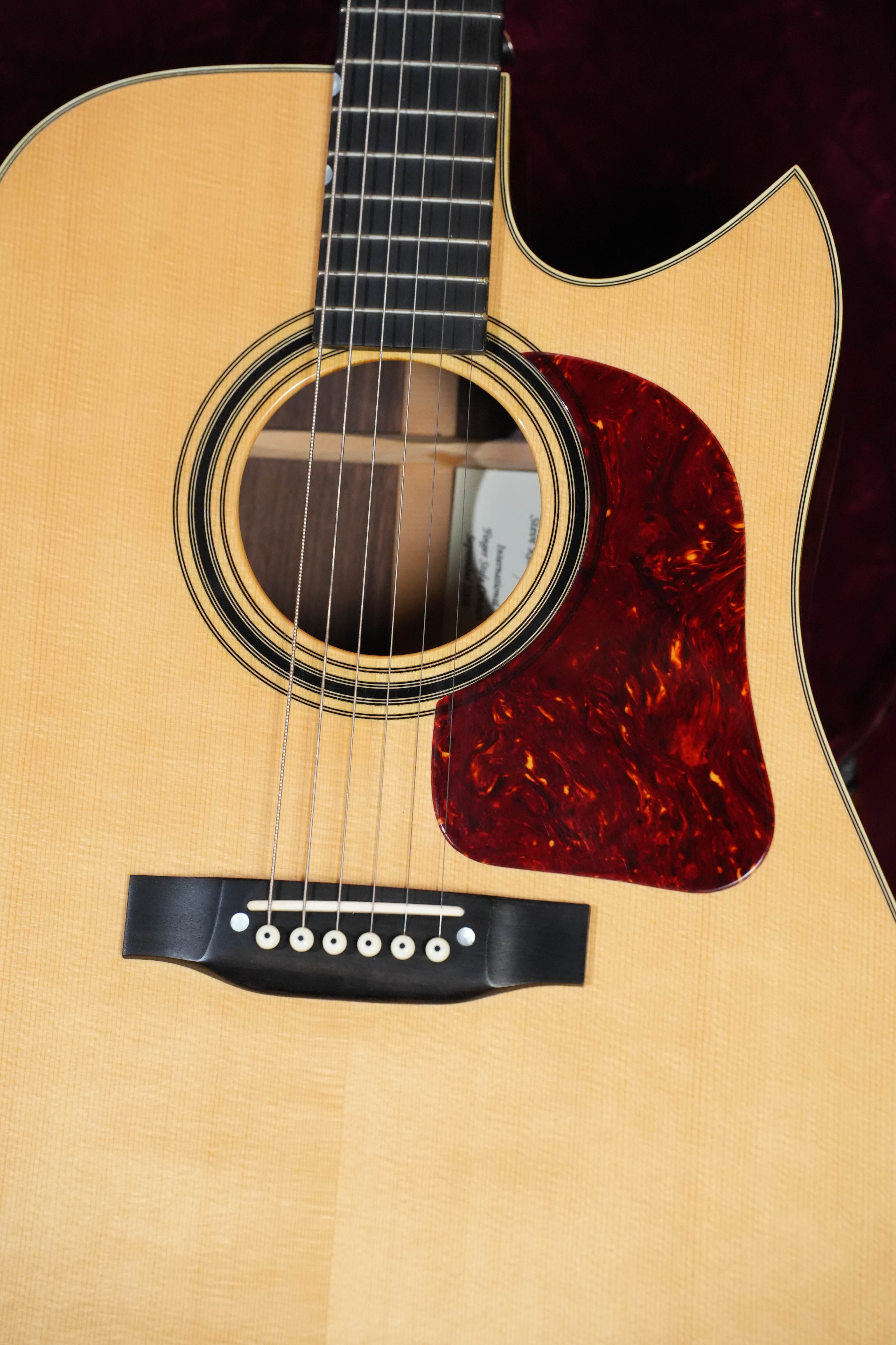 (Used) 2007 Gallagher Steve Rector Model #5 Adirondack/Rosewood Dreadnought Guitar w/K&K #3472