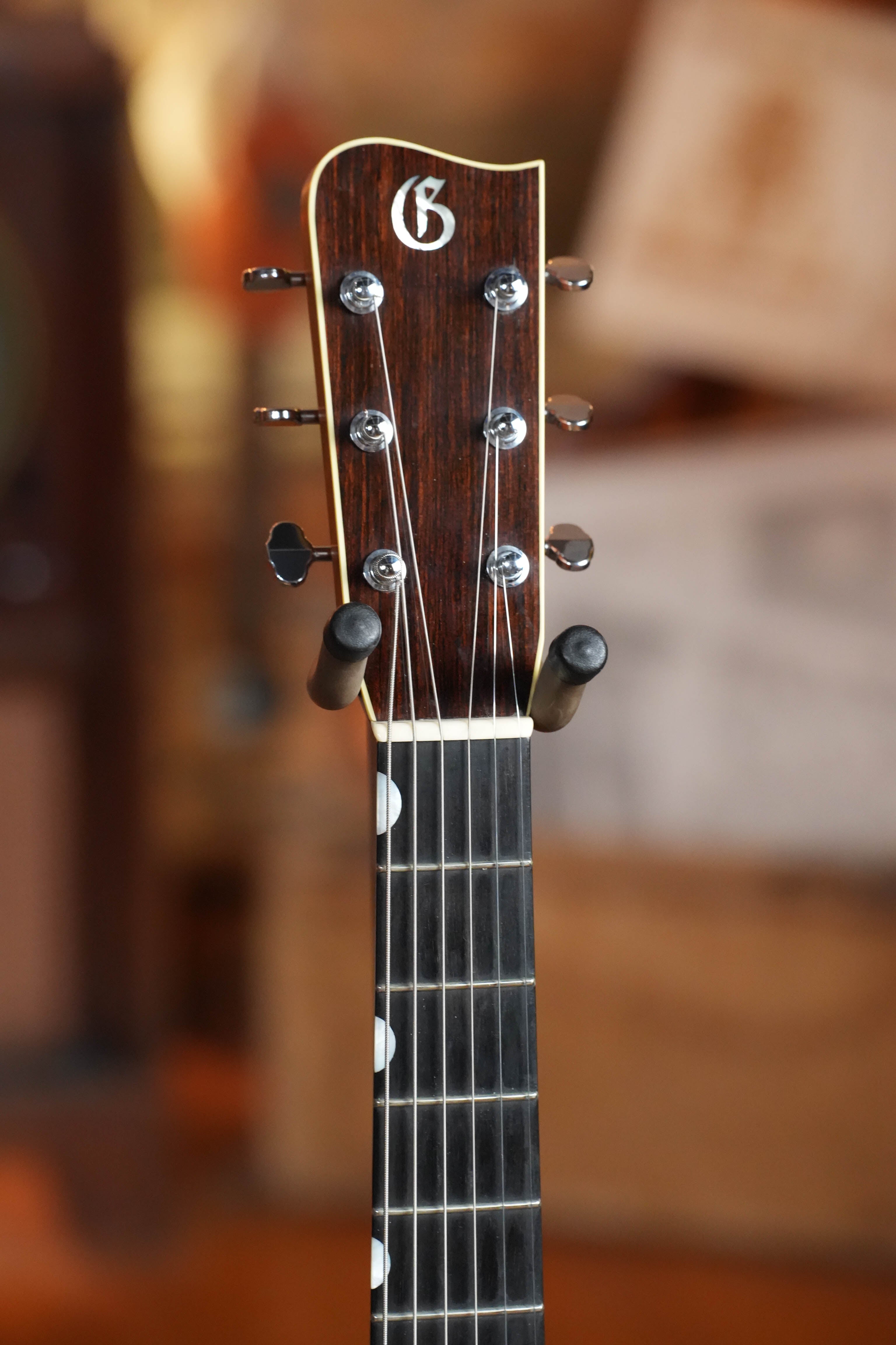 (Used) 2007 Gallagher Steve Rector Model #5 Adirondack/Rosewood Dreadnought Guitar w/K&K #3472